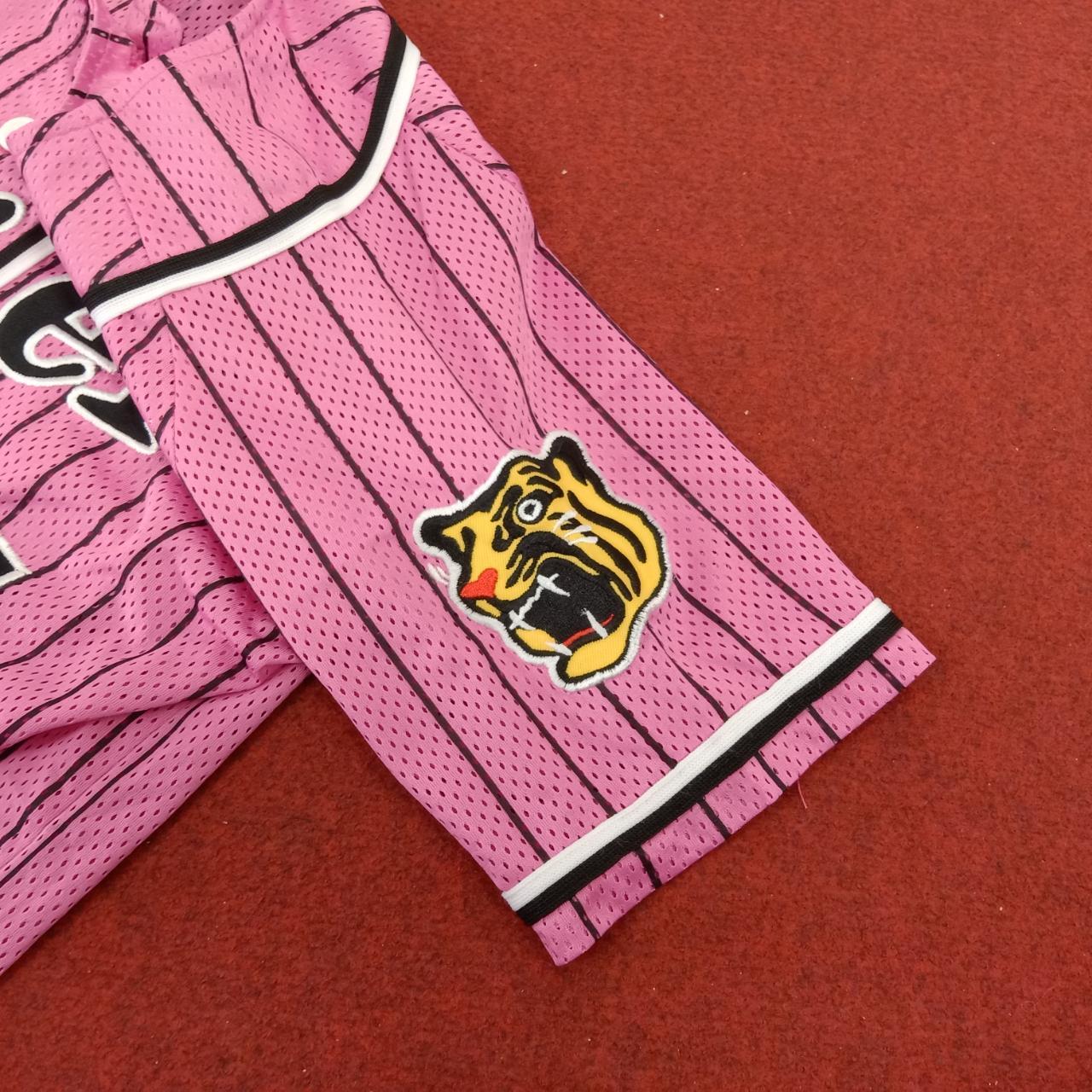 Hanshin Tigers Pinstripe Jersey sz XL - Depop