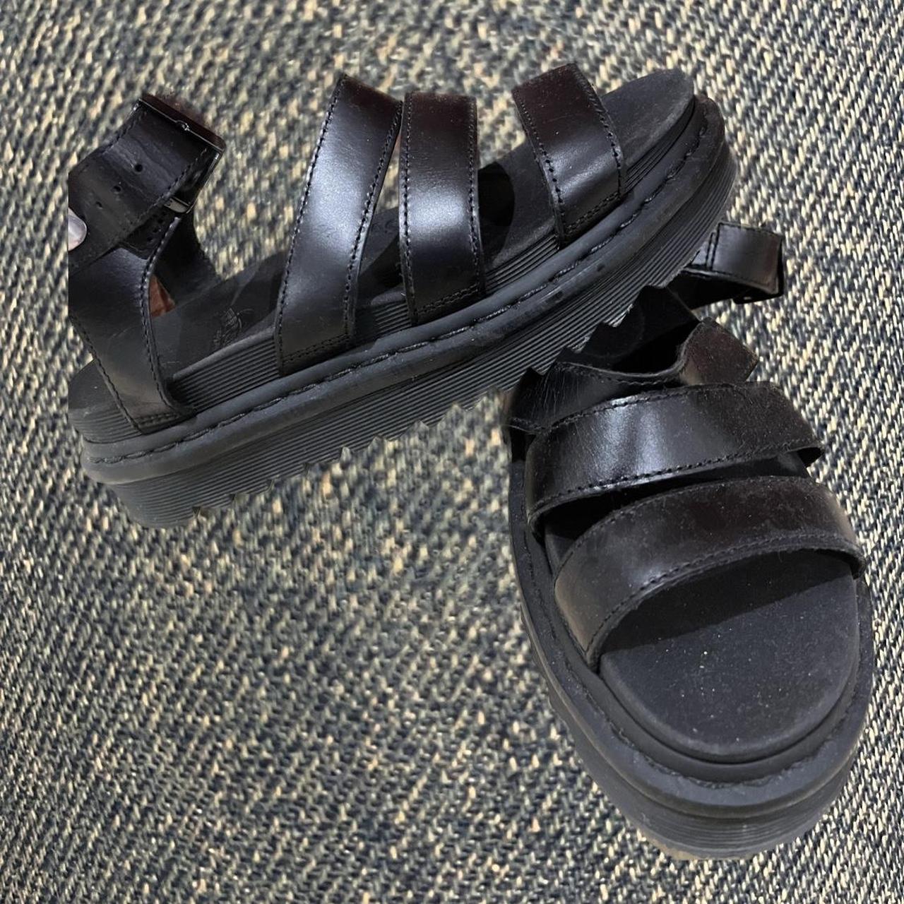 DR Martens AIRWAIR BLAIR SANDALS - leather. Size EU... - Depop