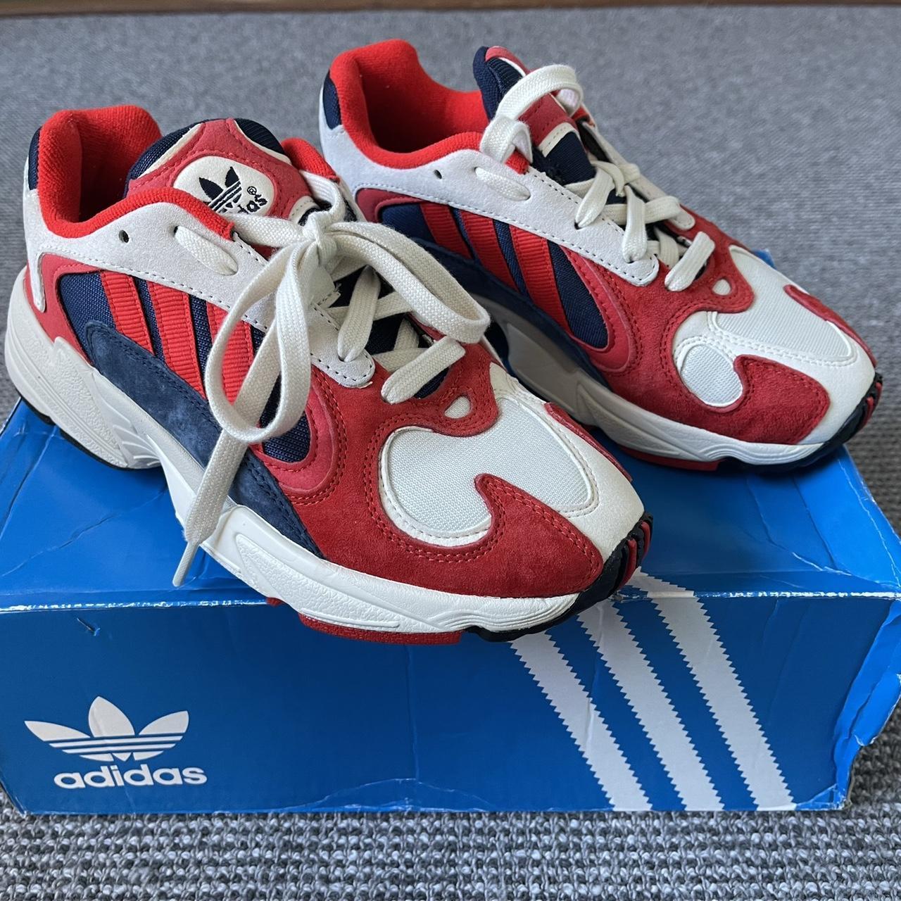 Mens red adidas fashion yung 1