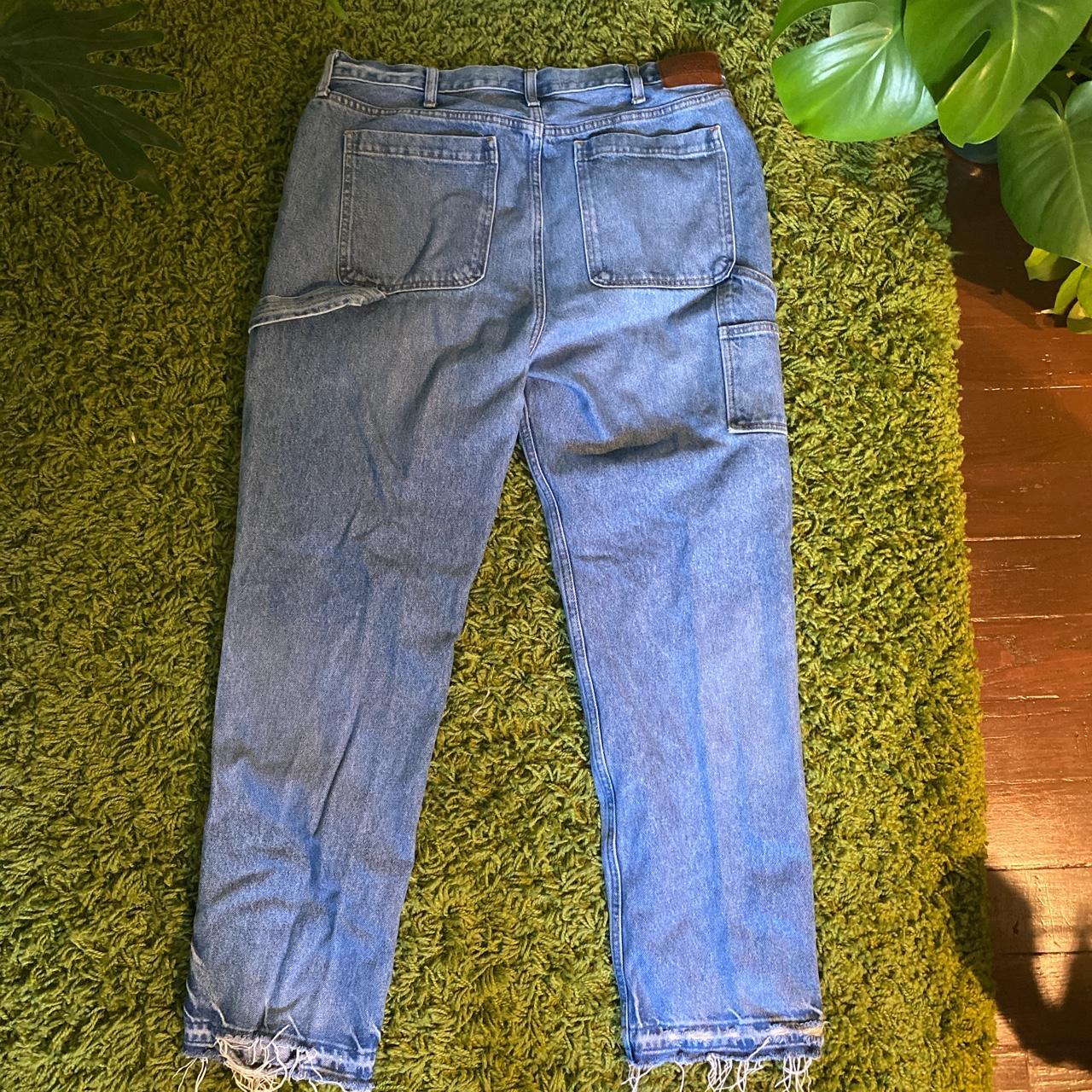 Baggy Abercrombie & Fitch Double Kneed Carpenter... - Depop