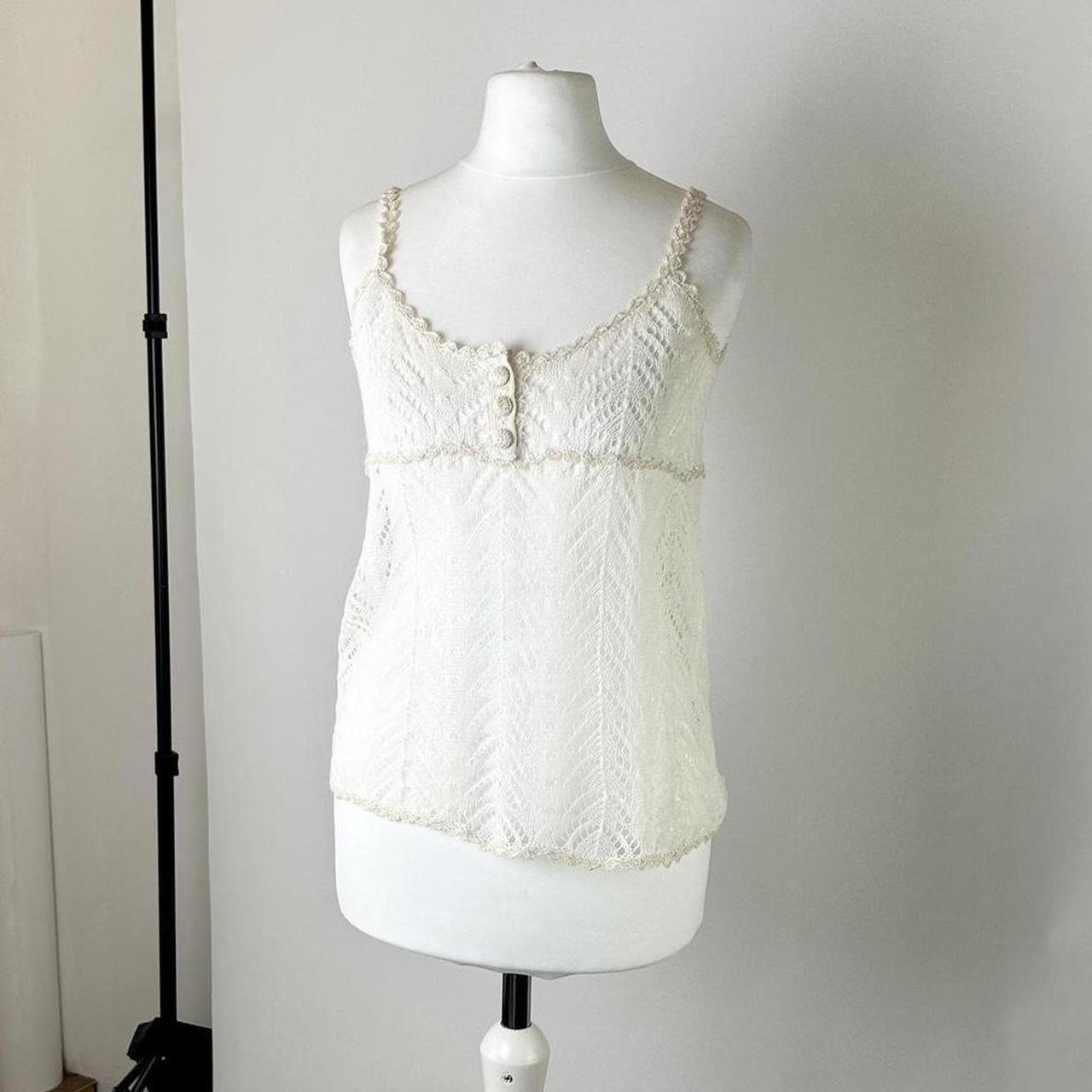 Women's Cream Top Depop