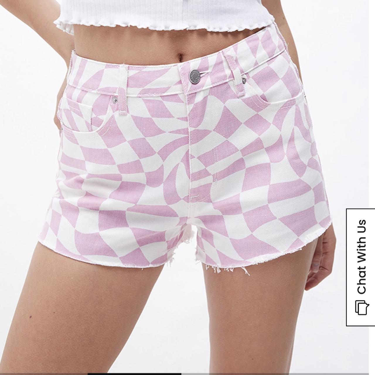 Pacsun pink hot sale shorts