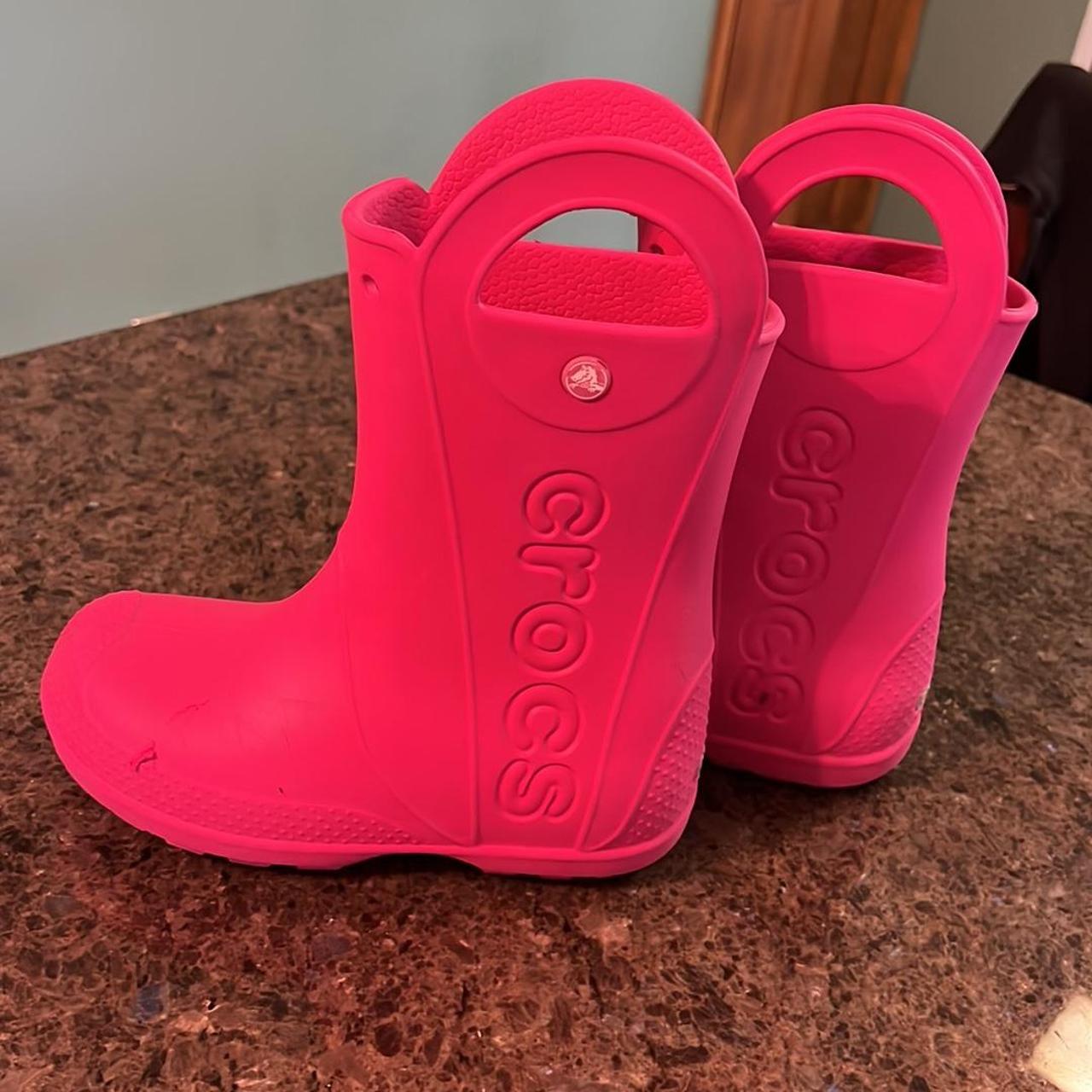 Crocs Boots Depop