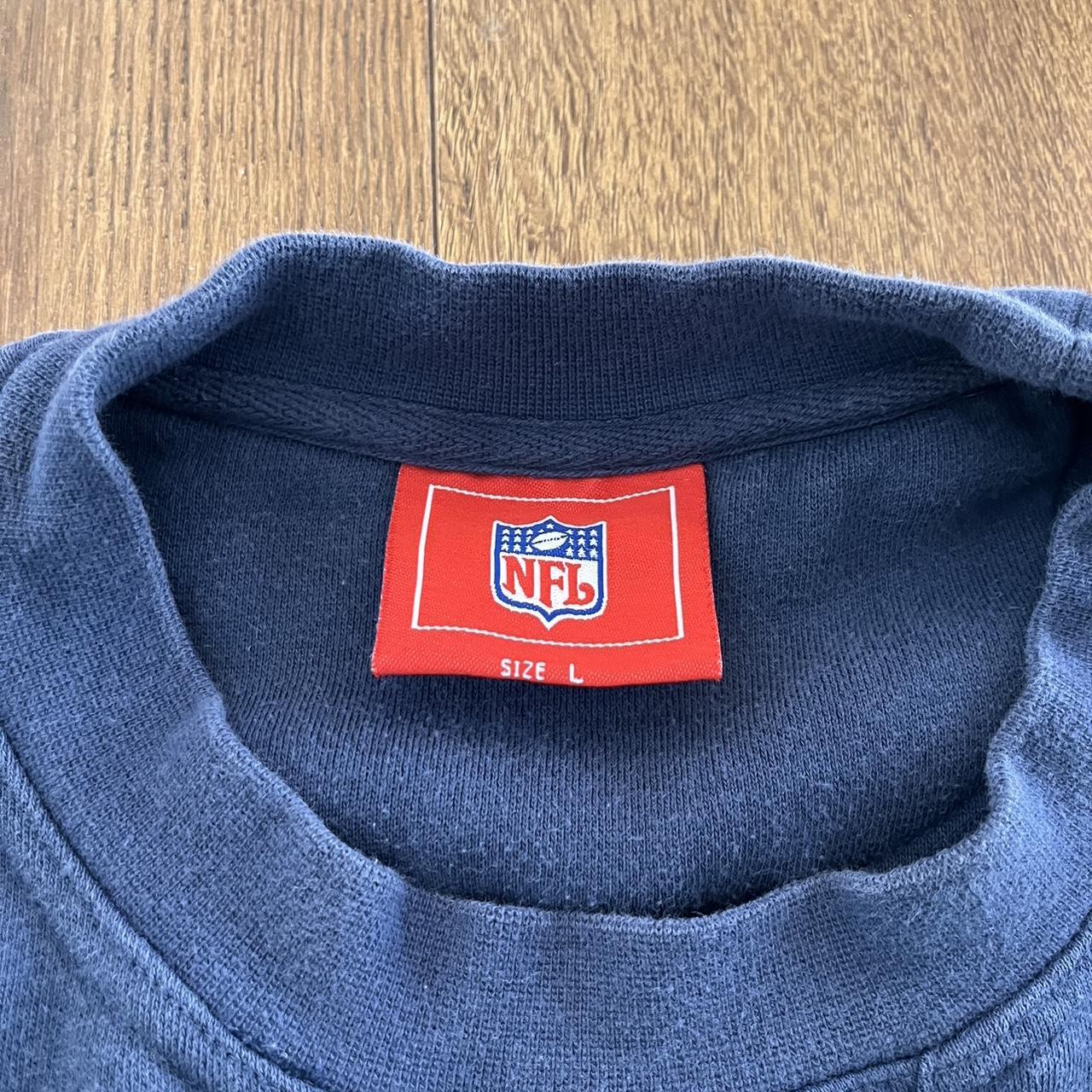 Denver broncos NFL graphic vintage hoodie in gently - Depop