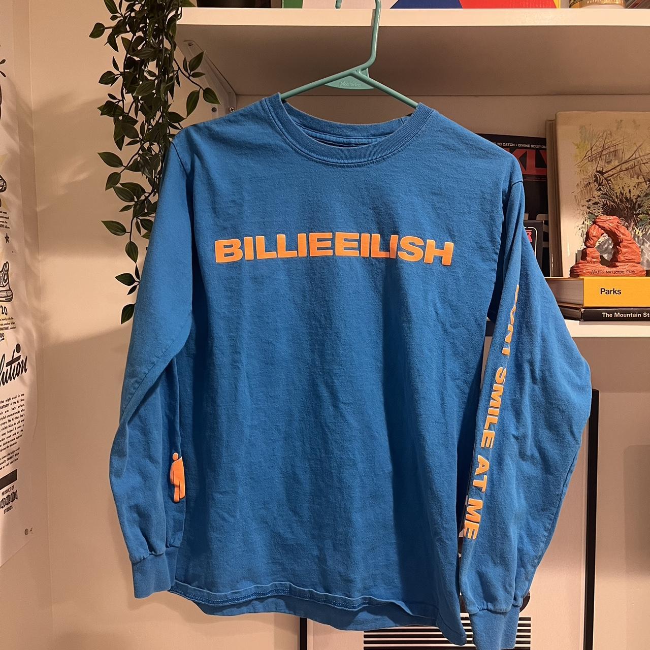 billie eilish orange long sleeve