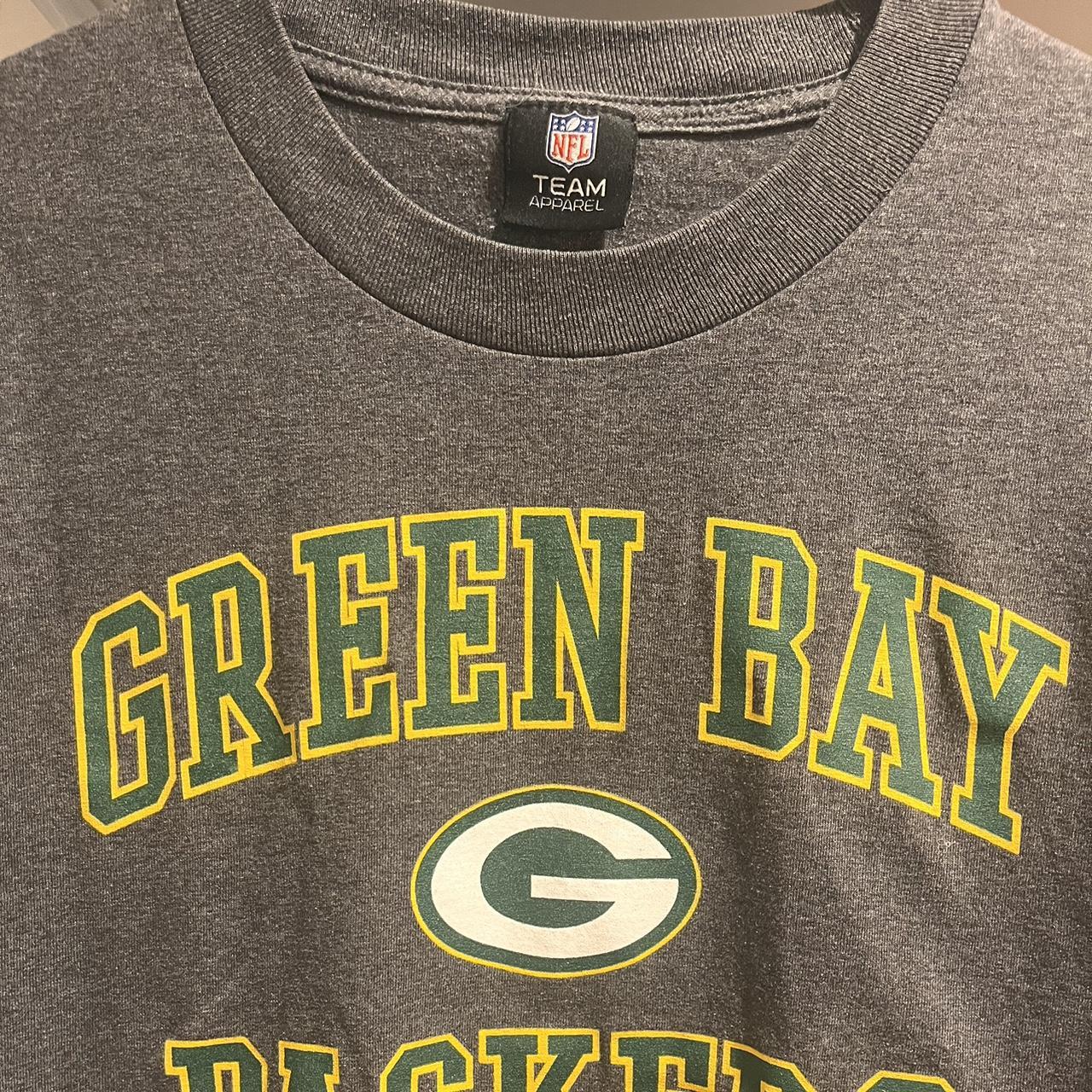 Vintage 1995 Green Bay Packers tee. 3/4 sleeve. - Depop