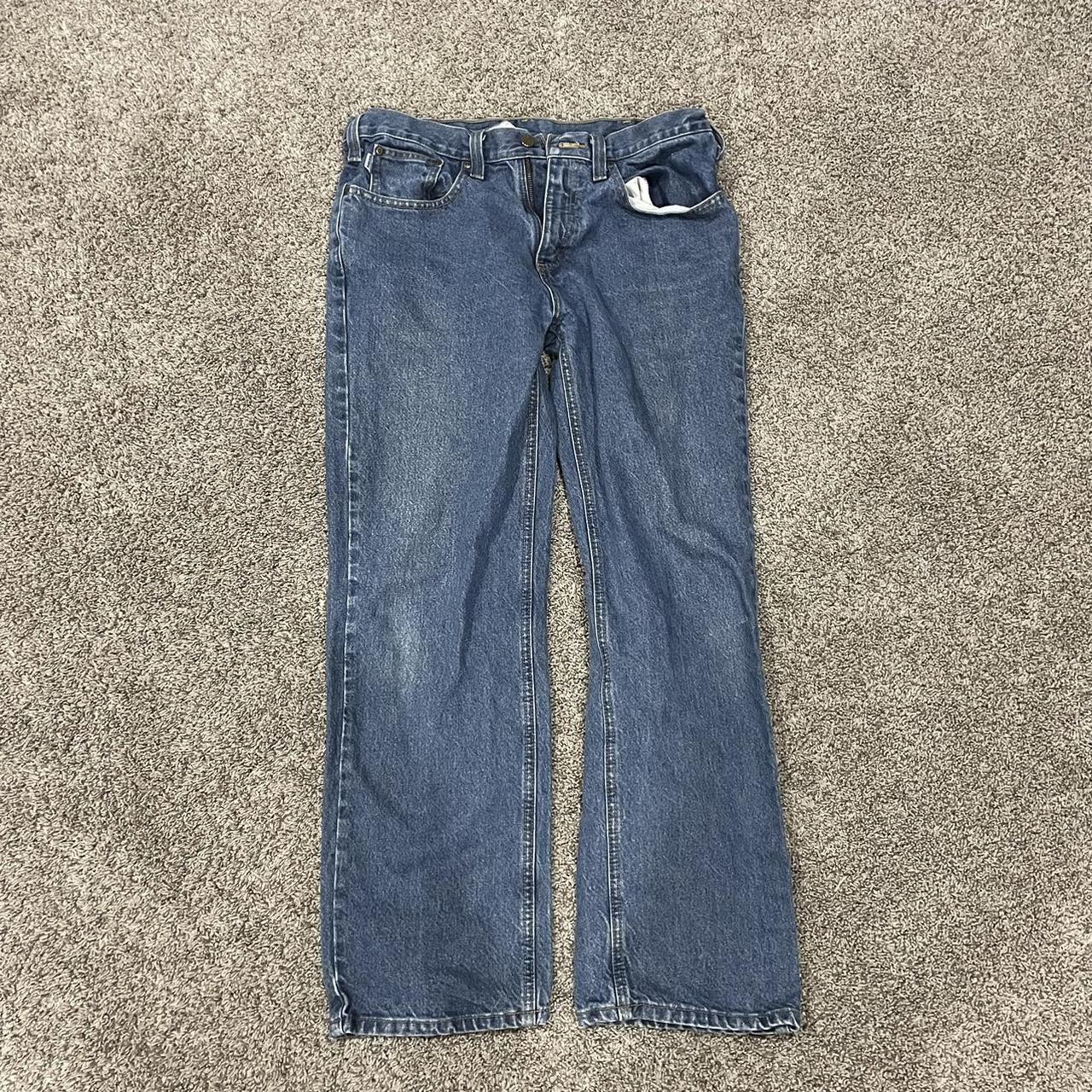 Carhartt baggy jeans Tagged 34/30 - Depop