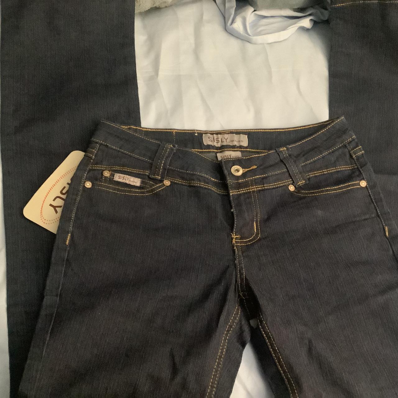 Sisley bootcut jeans -never been worn -really pretty... - Depop