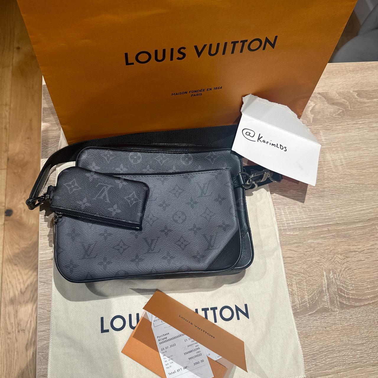 BRAND NEW Louis Vuitton trio bag men’s looking to... - Depop