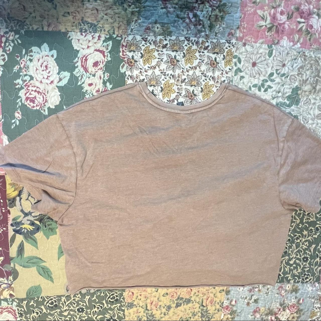 Wild fable brown crop top - Depop