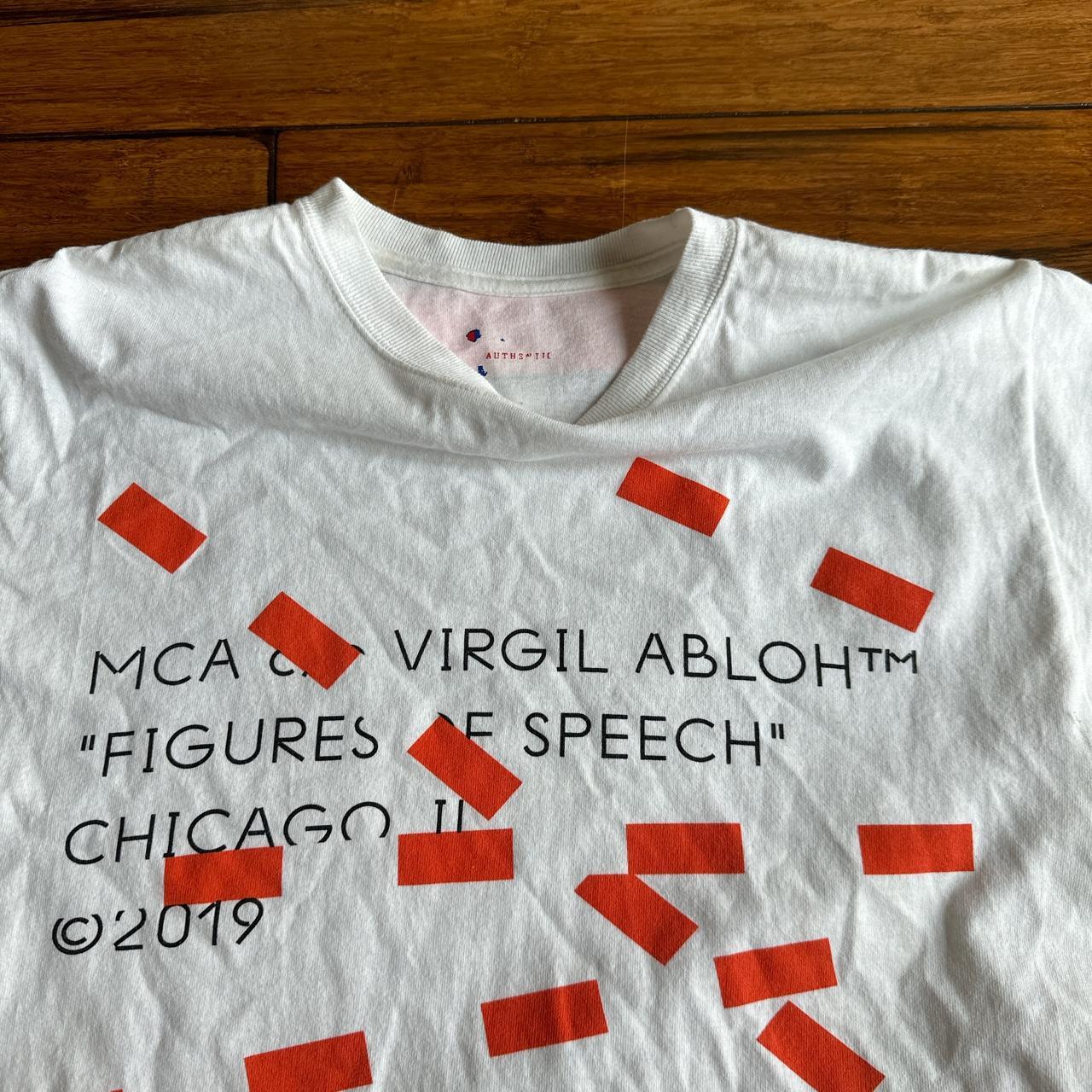 Virgil Abloh figures of speech t shirt MCA Chicago - Depop