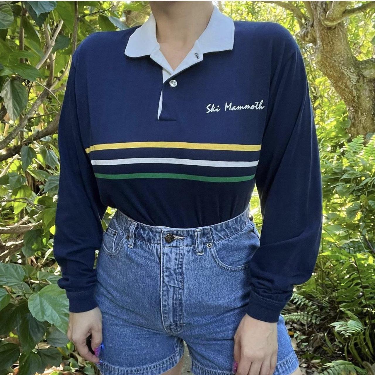 1980s polo shirt