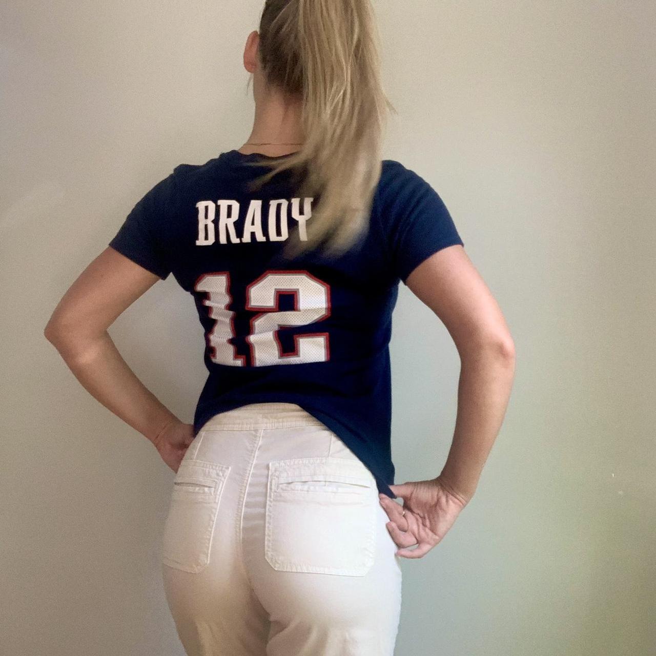 Nike Dri fit patriots tee Tom Brady Depop