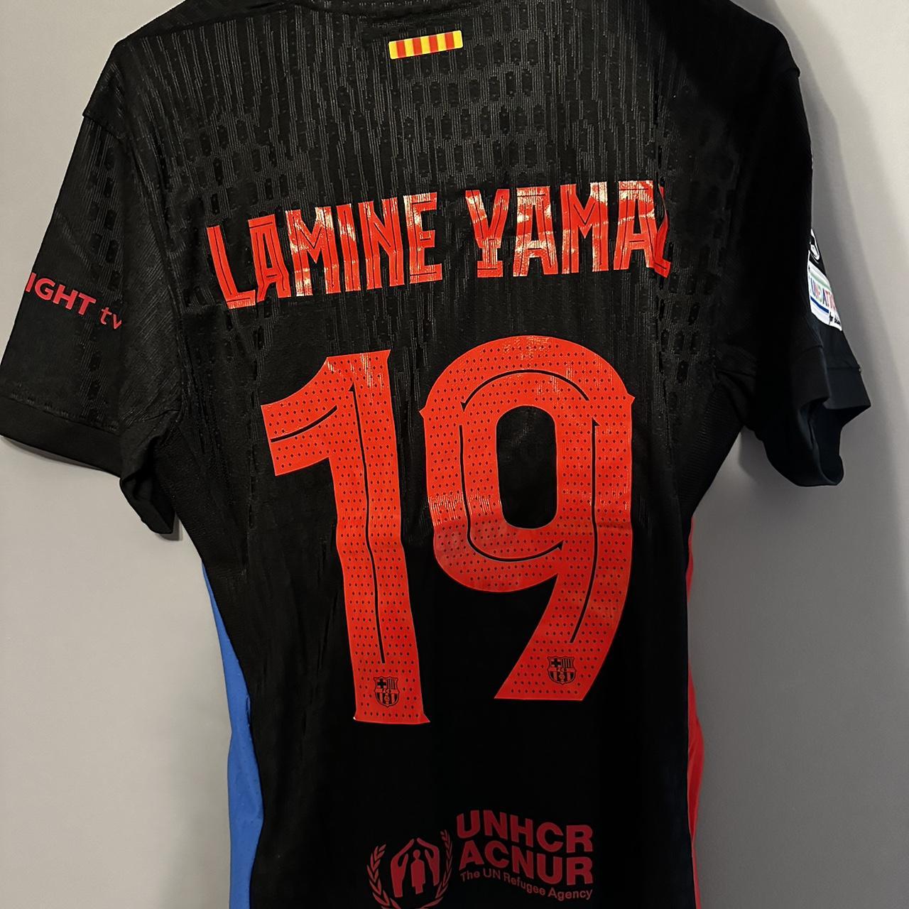 Lamine Yamal 2024/25 FC Barcelona Away Shirt Size M... - Depop