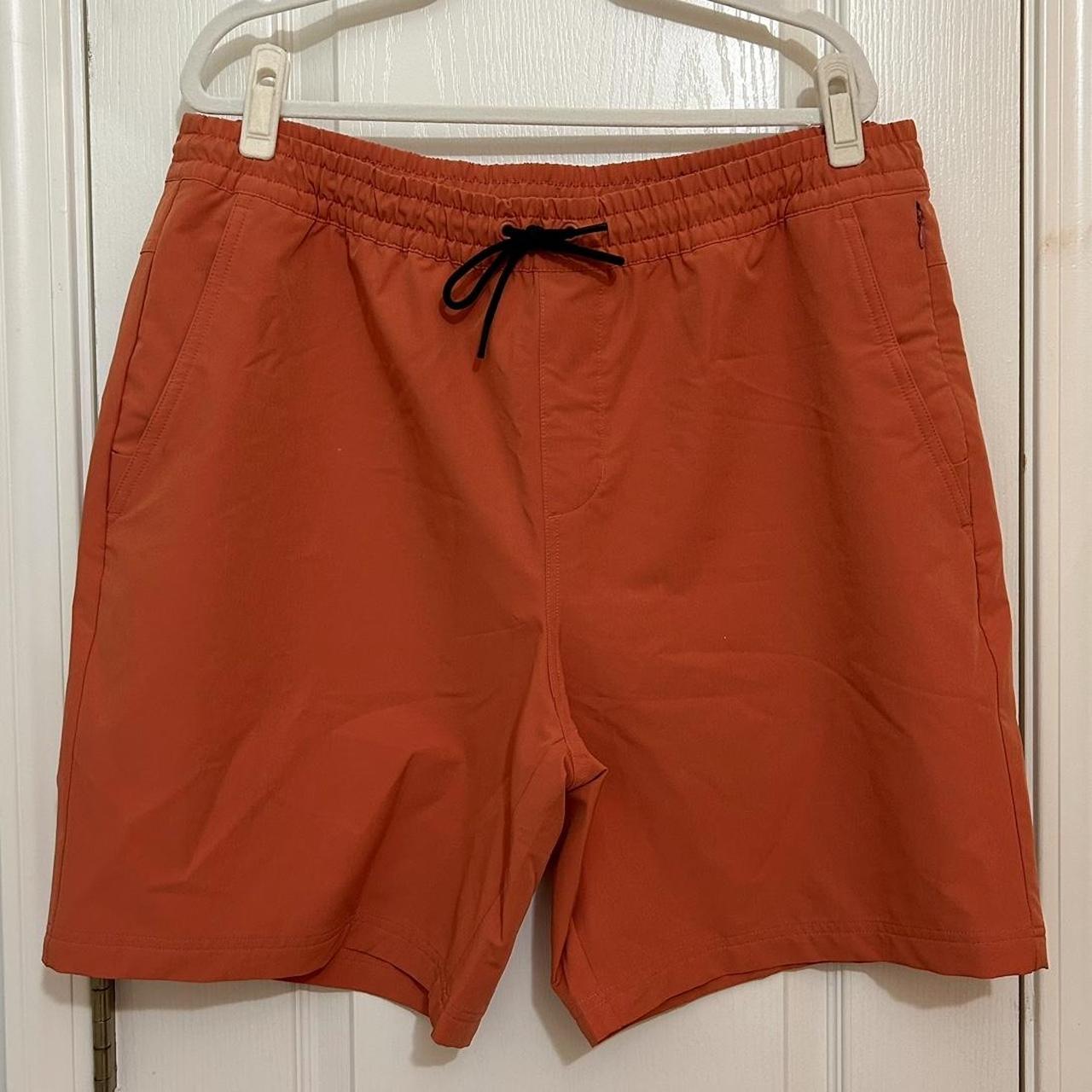 LIKE NEW Terracotta Orange Athletic Shorts. Can also. Depop