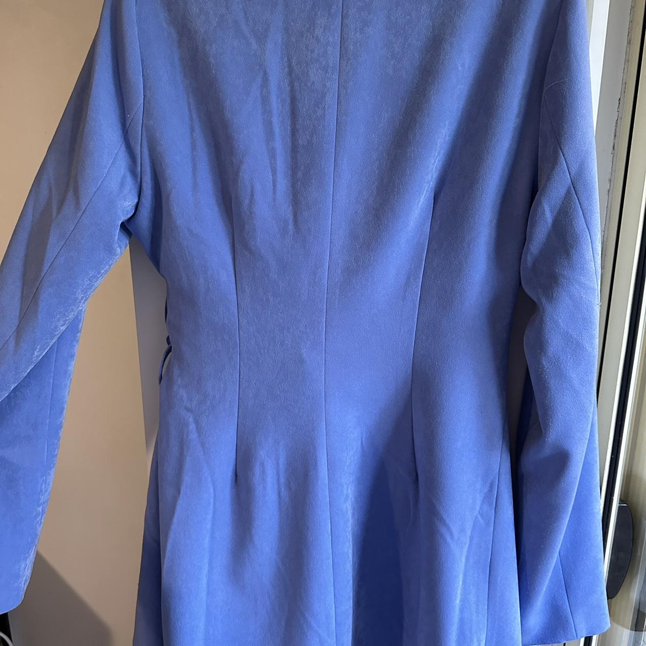 4th and reckless blue blazer dress - Depop