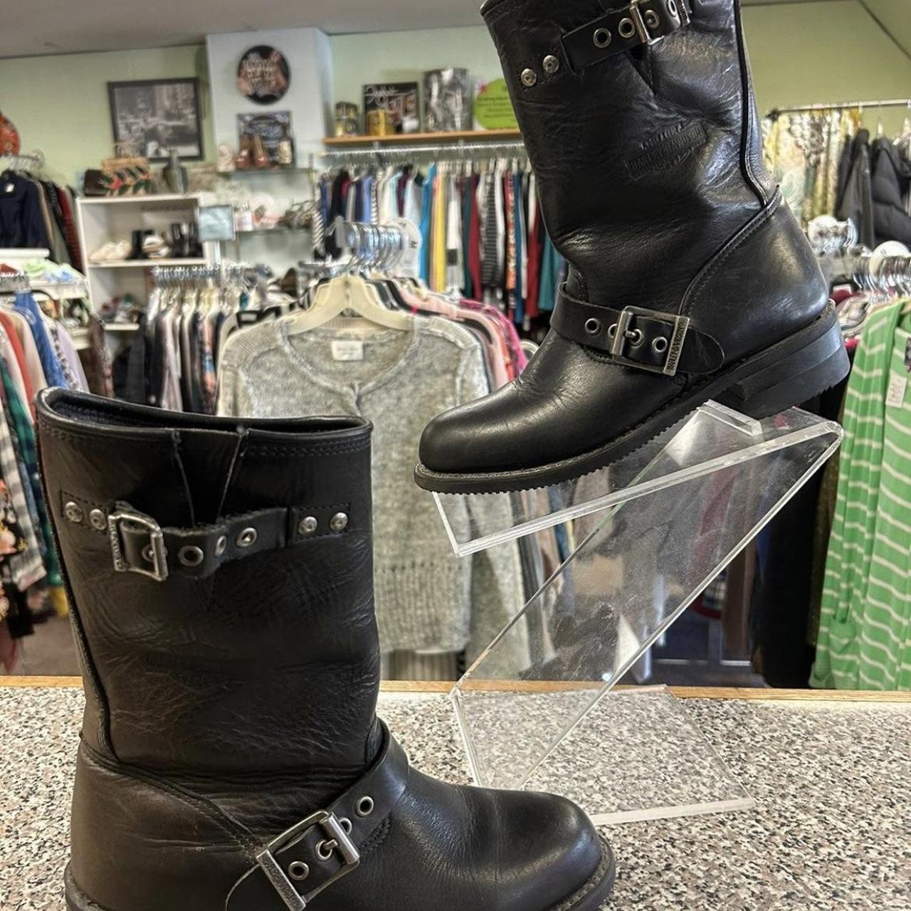 womens harley davidson boots cheap