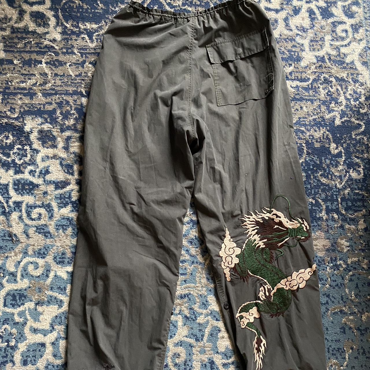 Pants and jeans Maharishi Dragon & Tigers Snopants Olive | Footshop