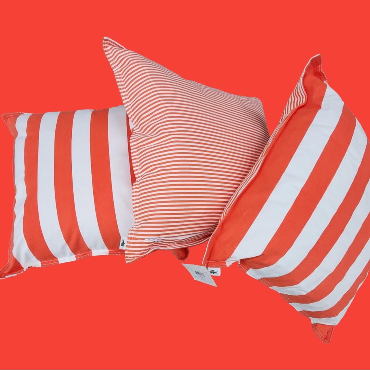 Lacoste Orange and White Decorhomeaccesories Depop