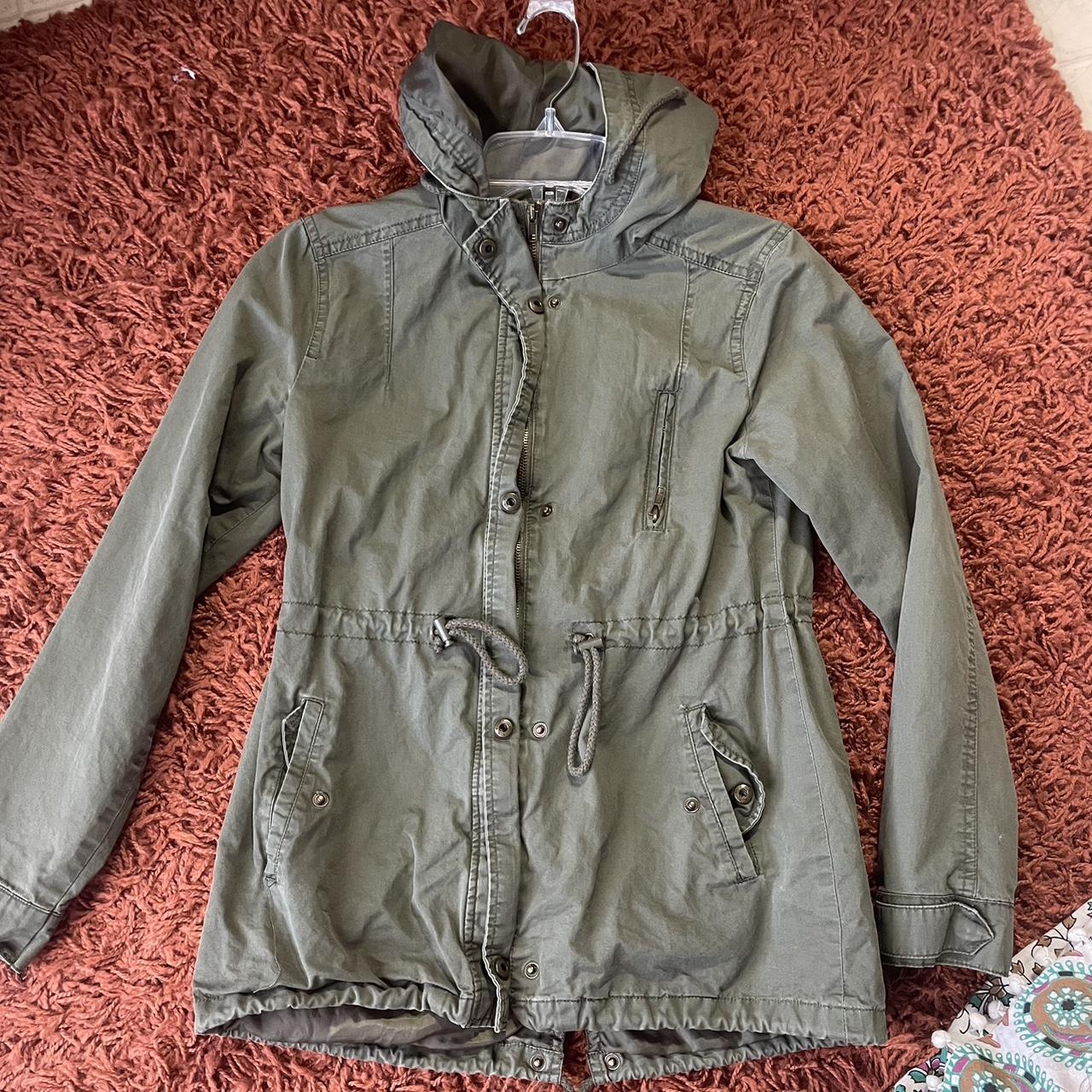 Ambiance Apparel Women's Green Jacket | Depop