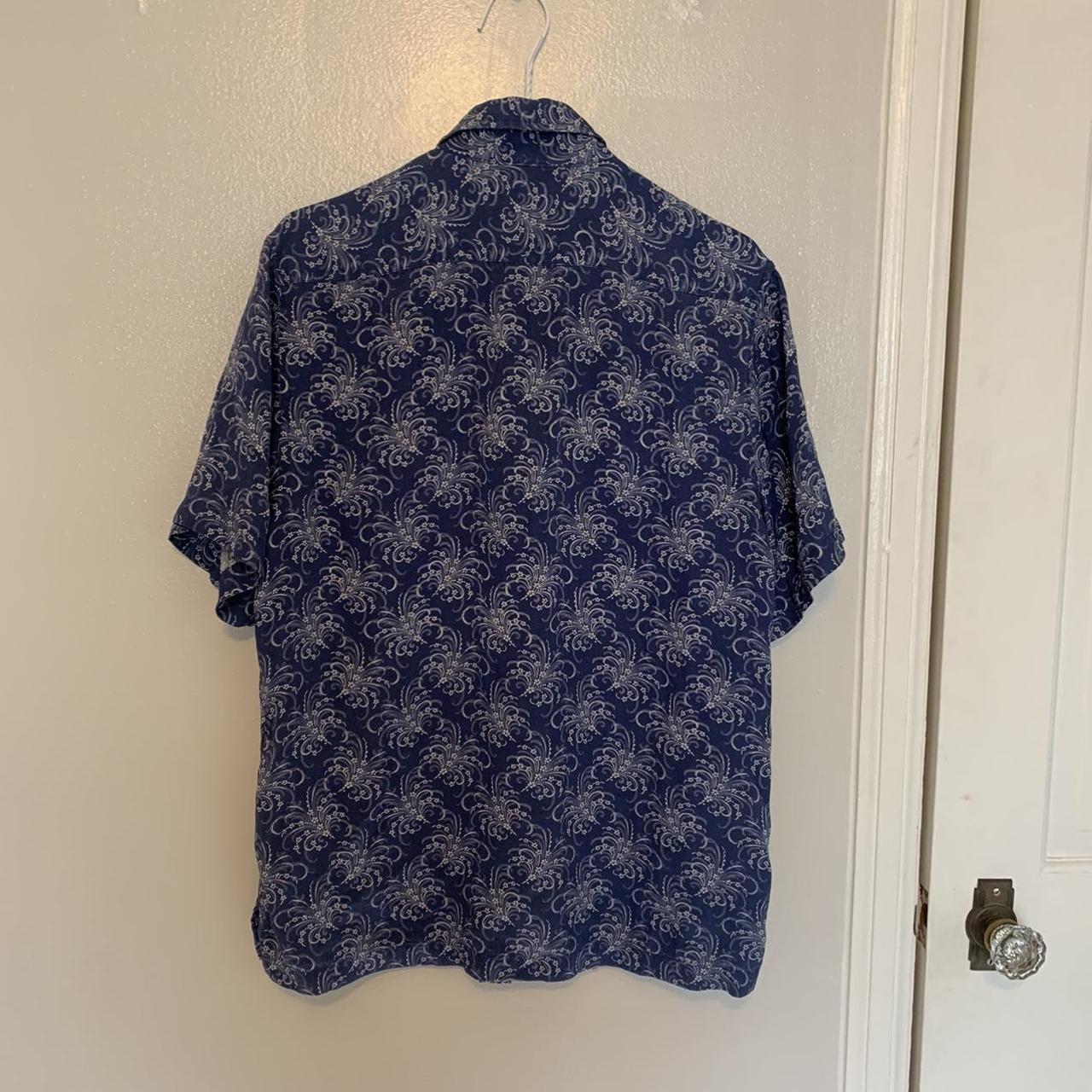 Mens Murano silk button up shirt. Looks so cute to... - Depop