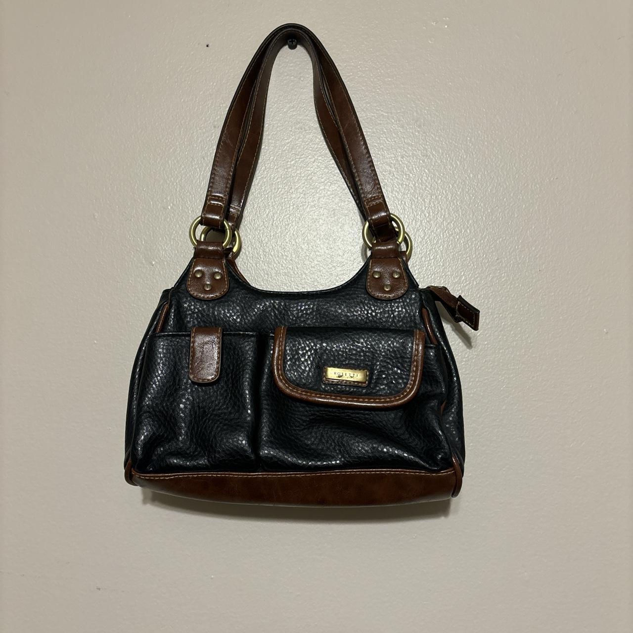 Rosetti brown shoulder bag | Brown shoulder bag, Shoulder bag, Bags
