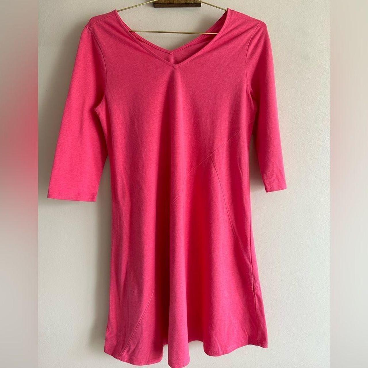 Soft Surroundings Women's Pink Dress | Depop