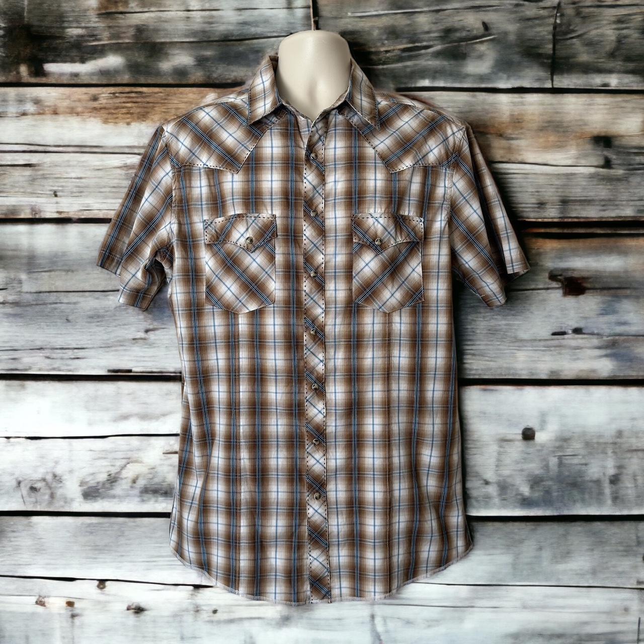 Wrangler large best sale tall shirt