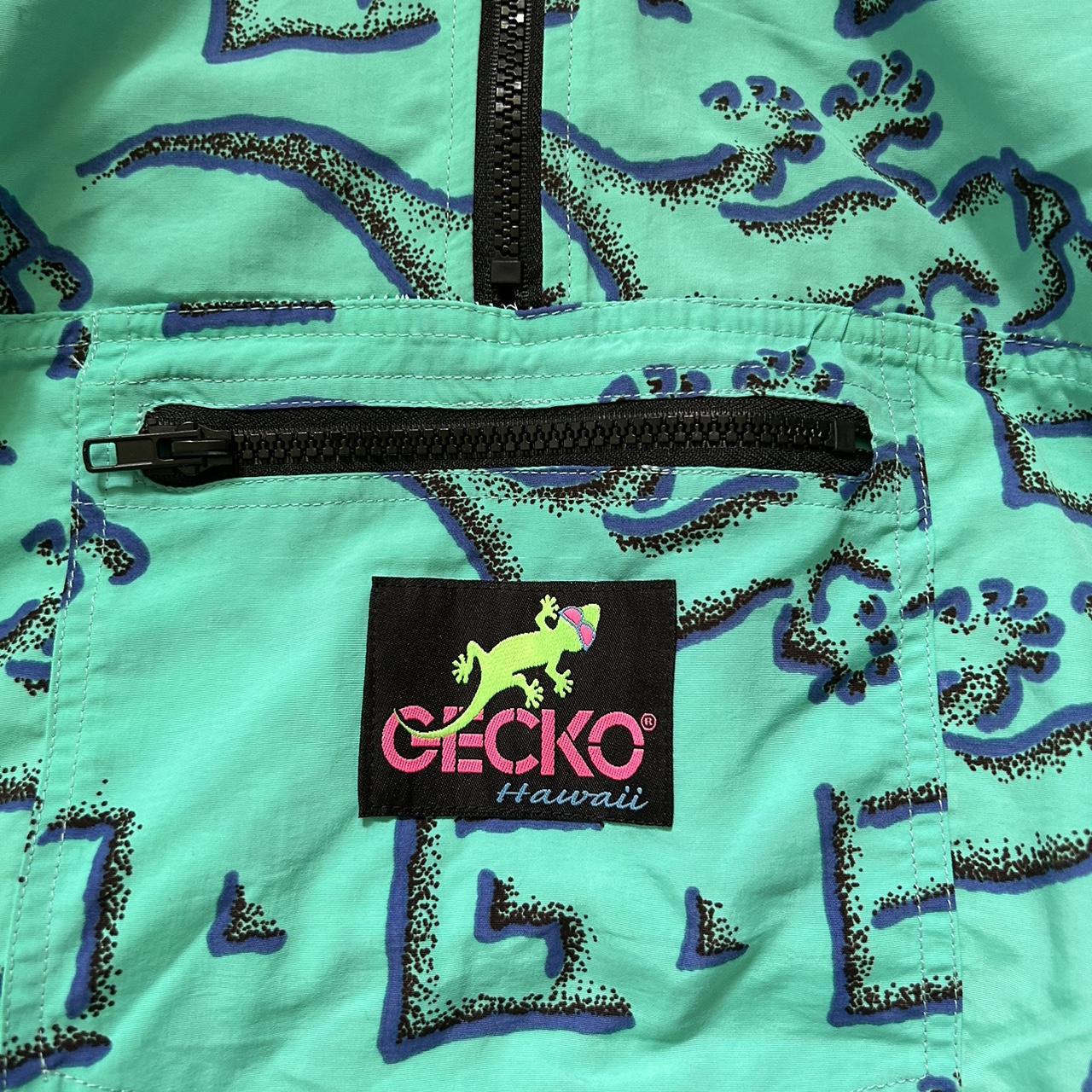 Gecko windbreaker Great condition Size large... Depop