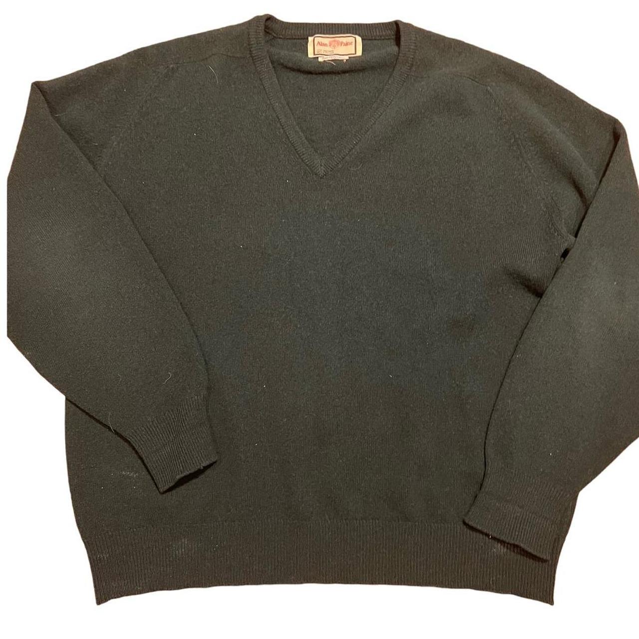 Vintage Alan Paine hotsell 100% Lambswool V neck Sweater