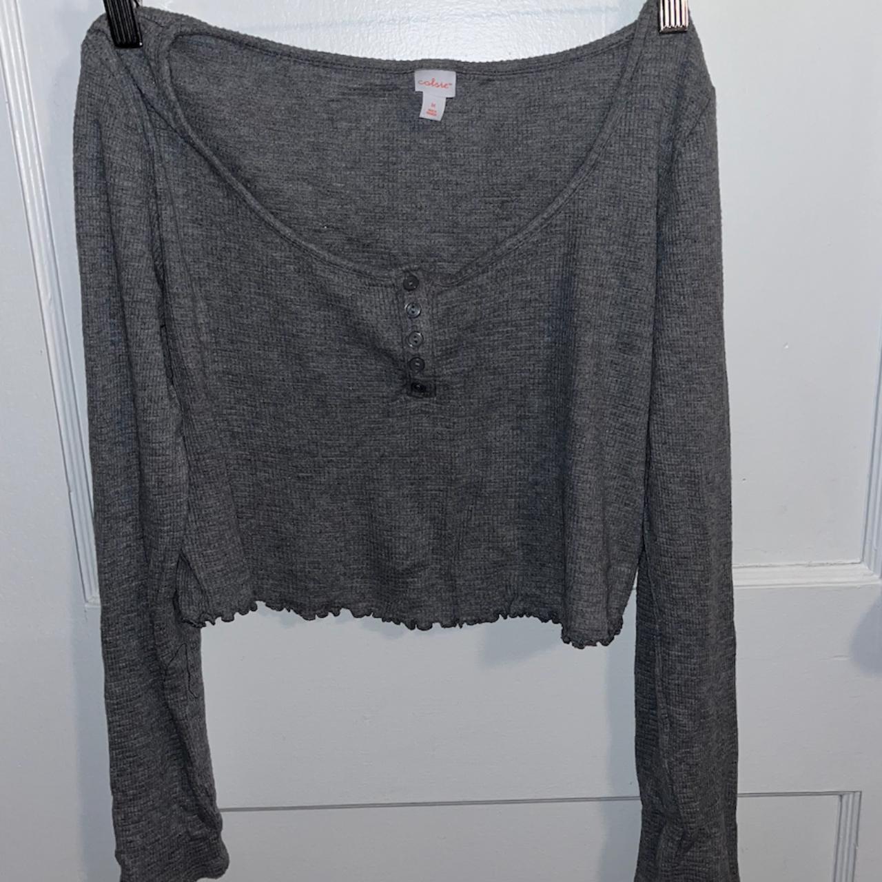 Target Women's Grey T-shirt | Depop