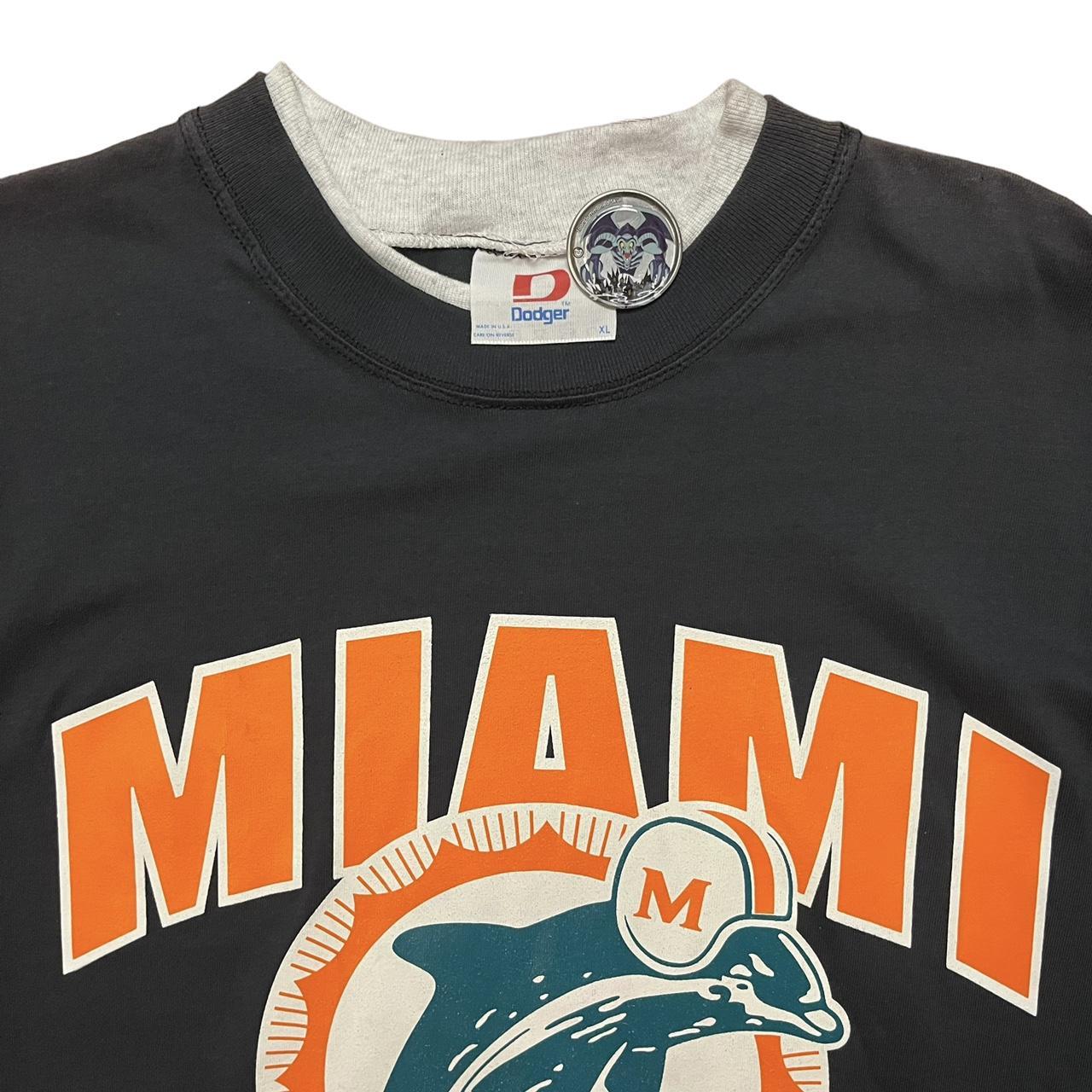 1995 Vintage Miami Dolphins Graphic Tee - Tag Size: - Depop