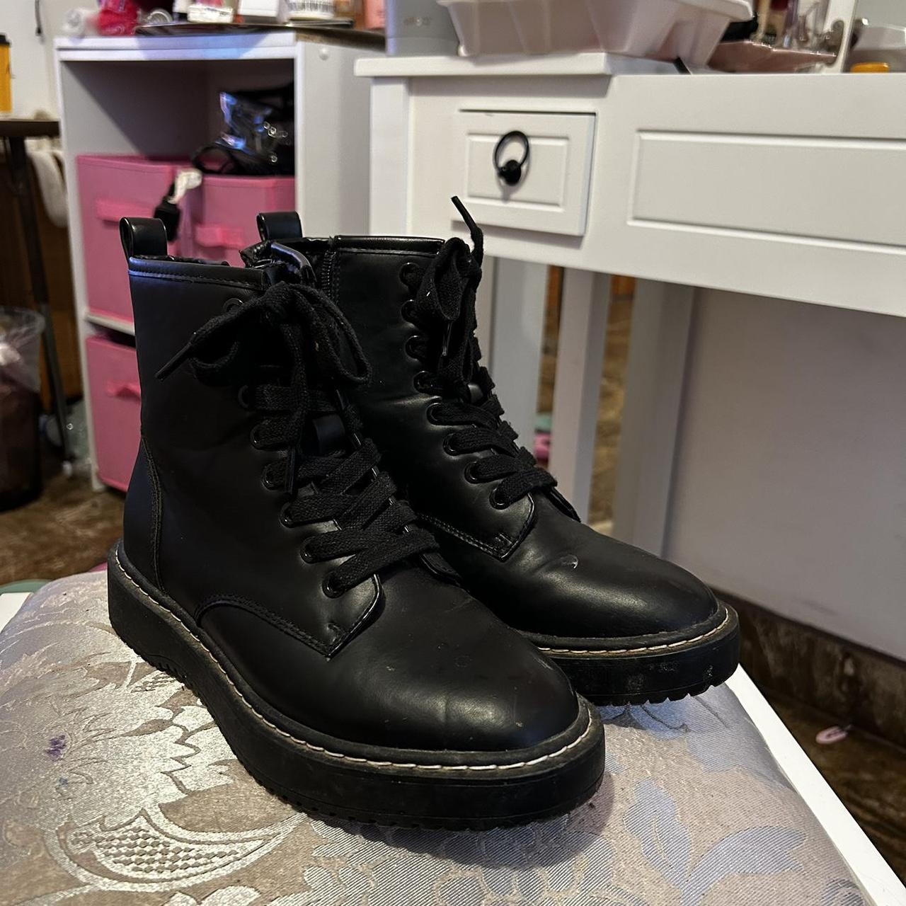 black boots - Depop