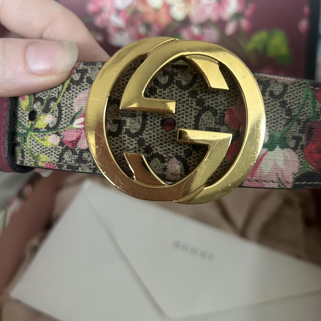 Gucci belt bloom hotsell