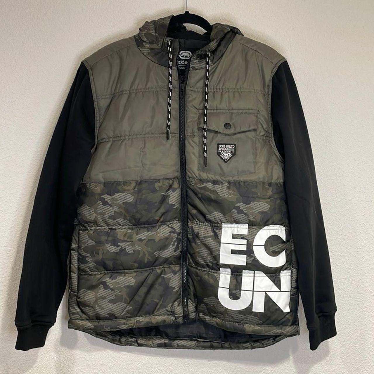 Ecko Unlt Men's Quilted Puffer Jacket 