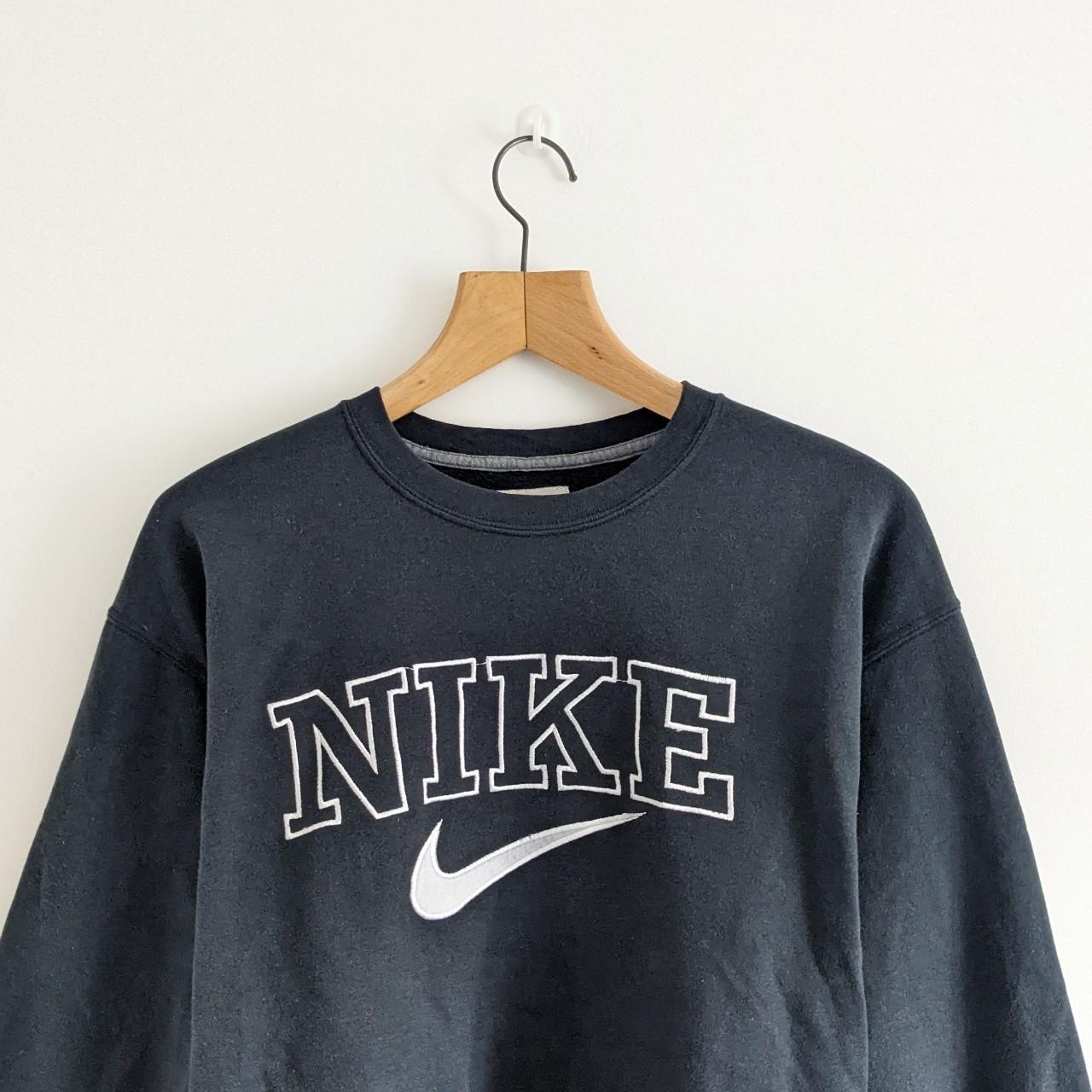 Nike Jumper - Black - Size M Good condition with no... - Depop