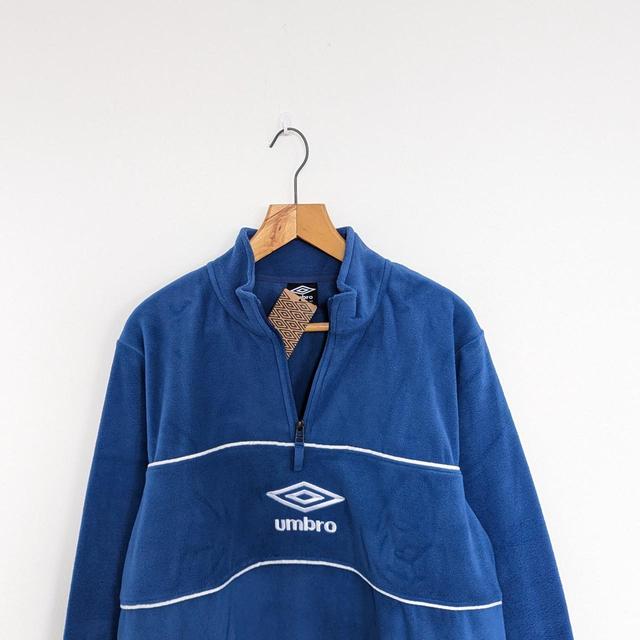 Umbro Quarter Zip Fleece - Forest Green - Size | Depop Umbro Quarter Zip Fleece - Forest Green - Size | Depop