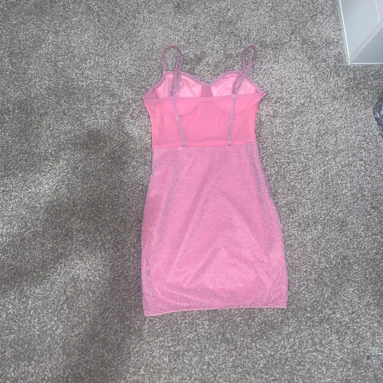 shein-women-s-pink-dress-depop