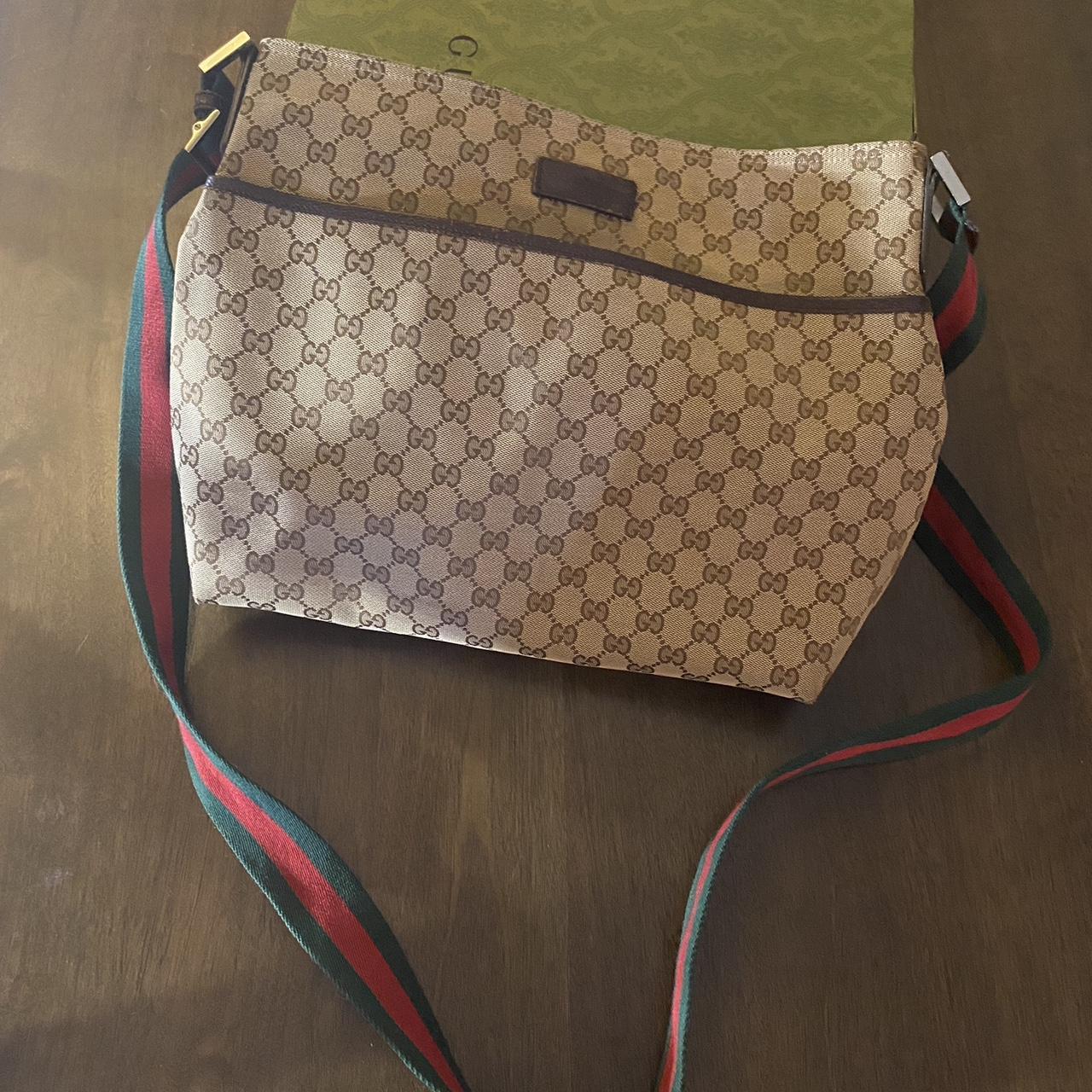 Gucci Women's Tan and Brown Bag | Depop