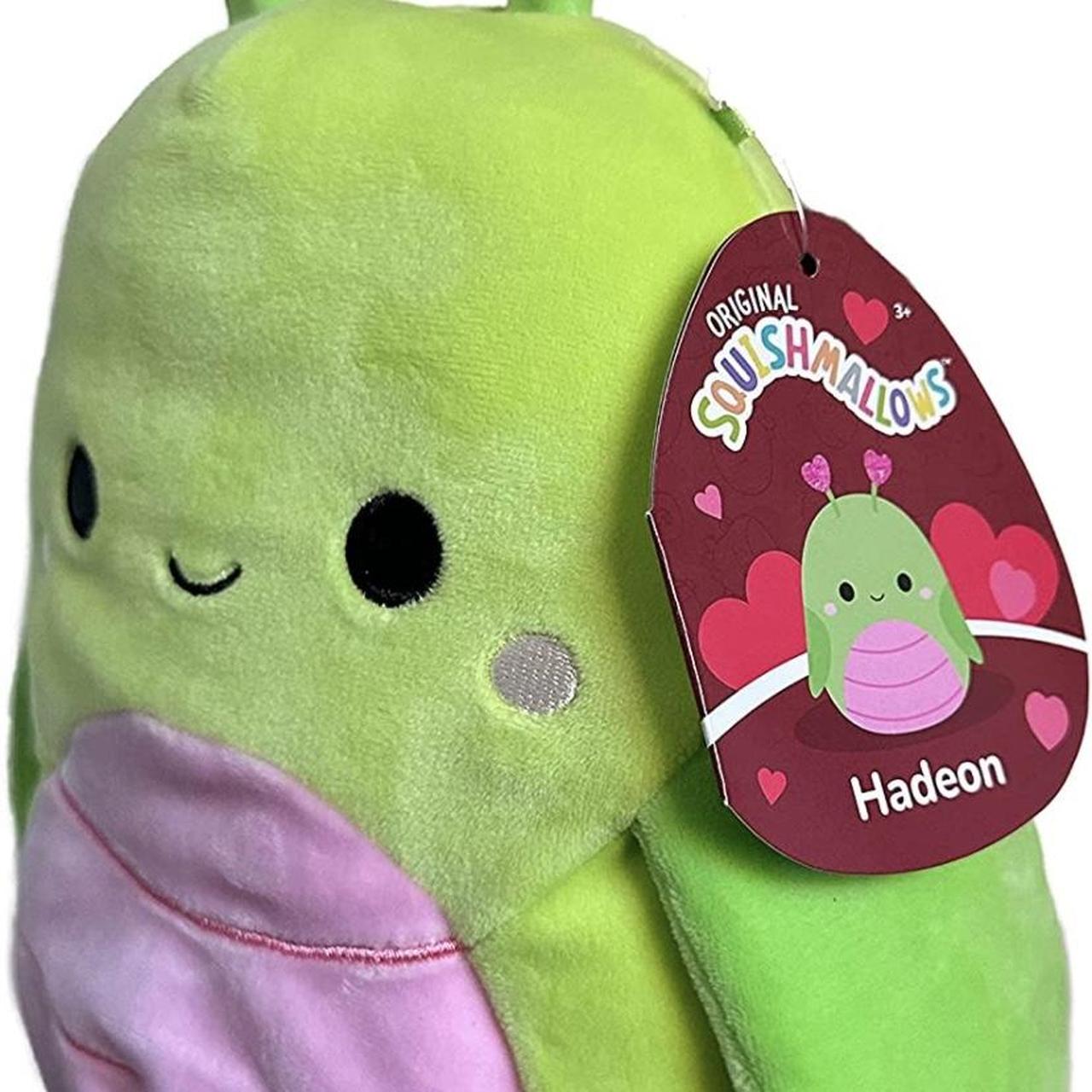 Squishmallows Green and Pink Stuffedanimals Depop