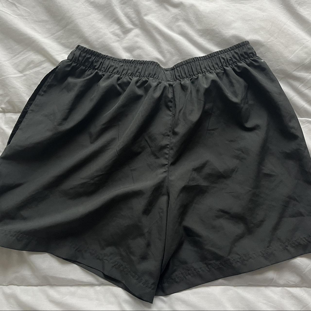 Grey new balance shorts Size- M soft shorts but to... - Depop