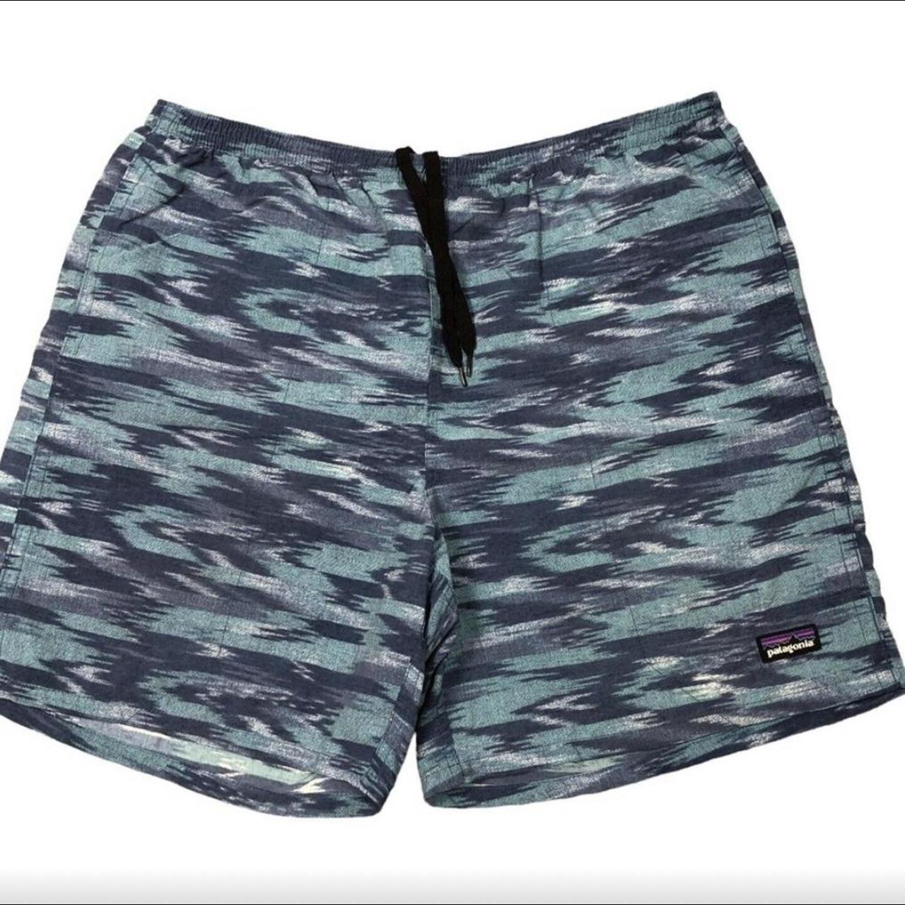 PATAGONIA MEN’S SWIM BOARD SHORTS MEDIUM BLUE... Depop