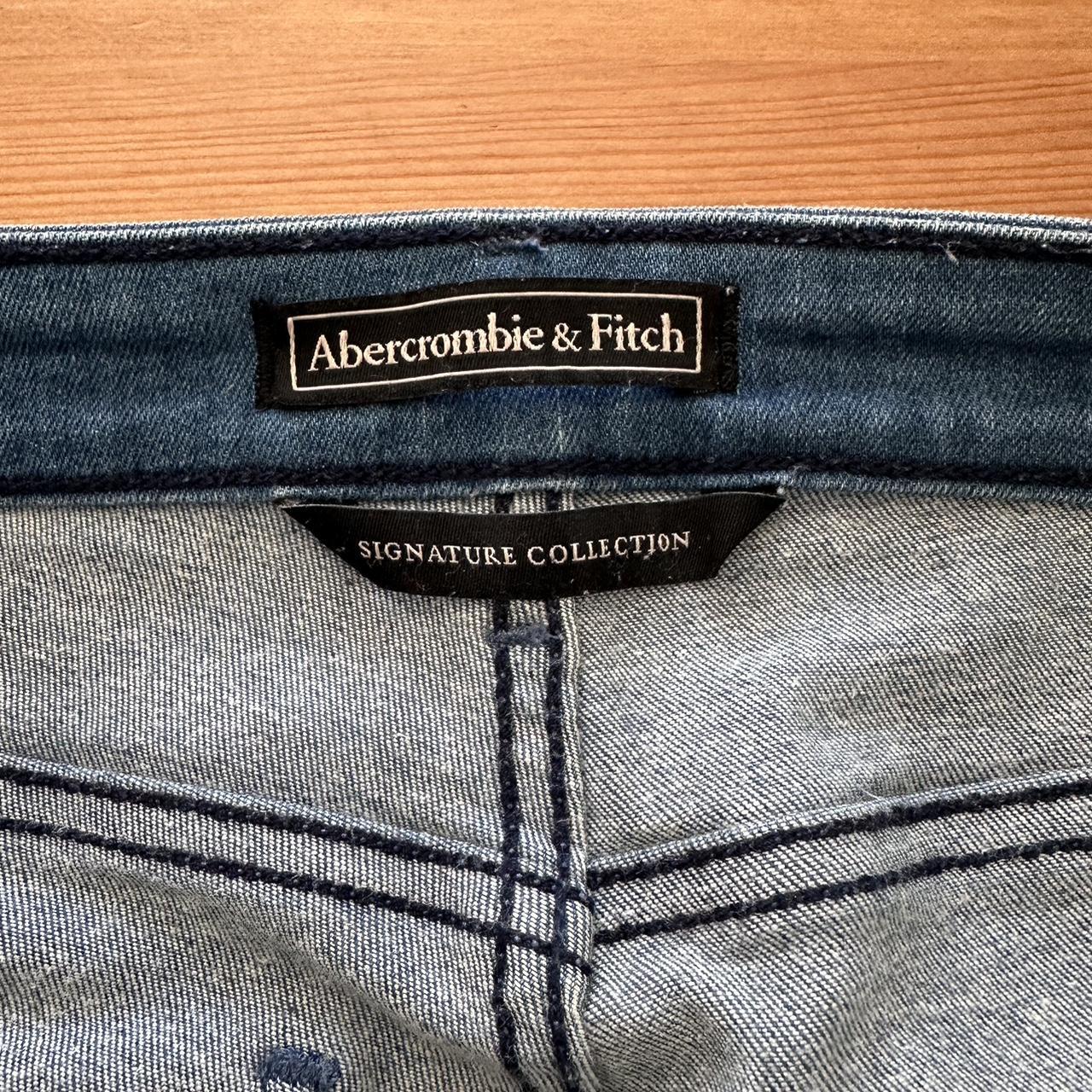 Abercrombie and fitch store signature collection jeans