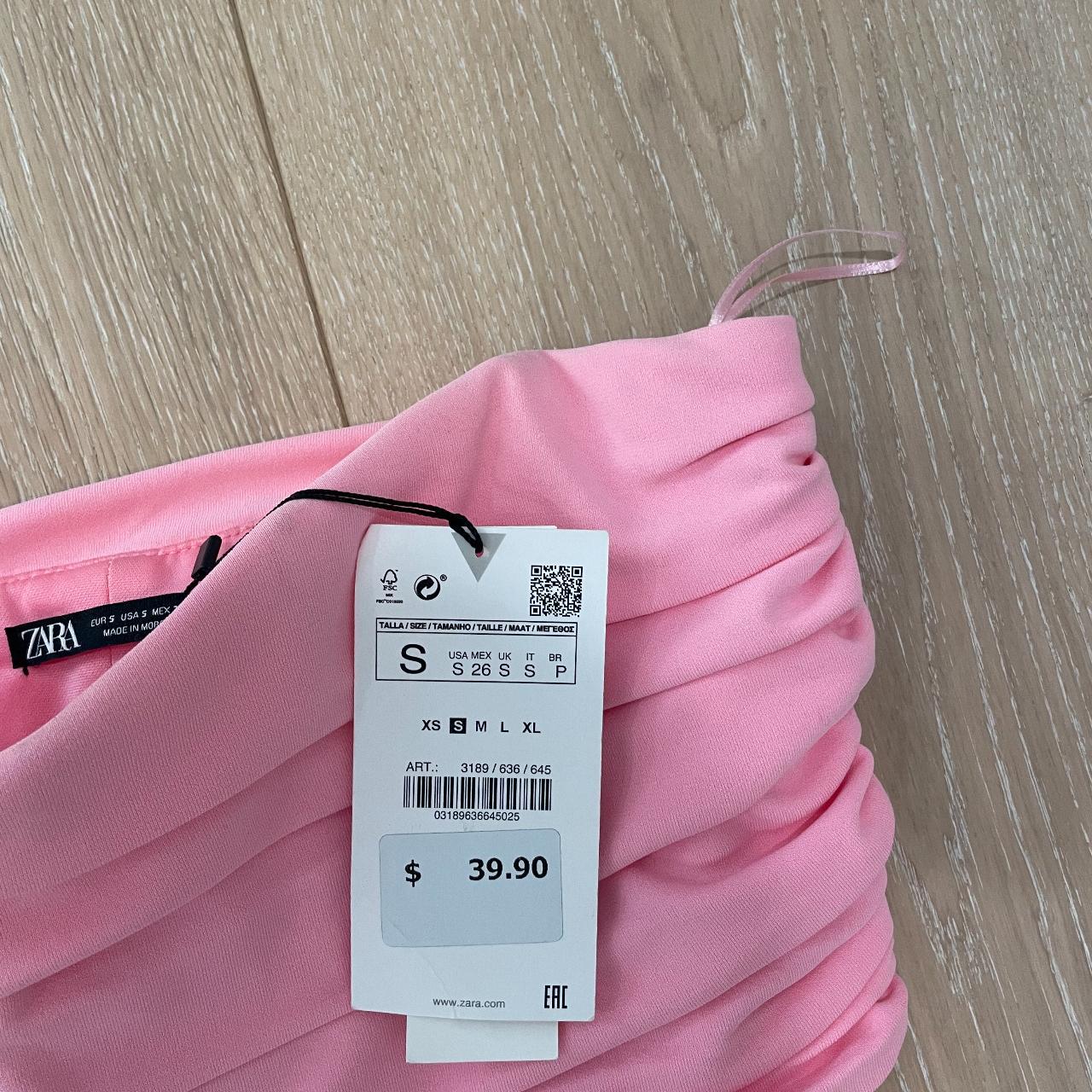 Zara Men's Pink Corset Depop