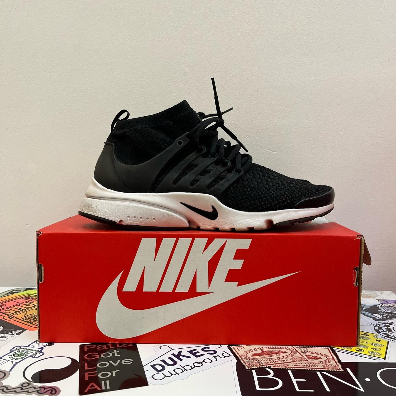 Presto flyknit white best sale