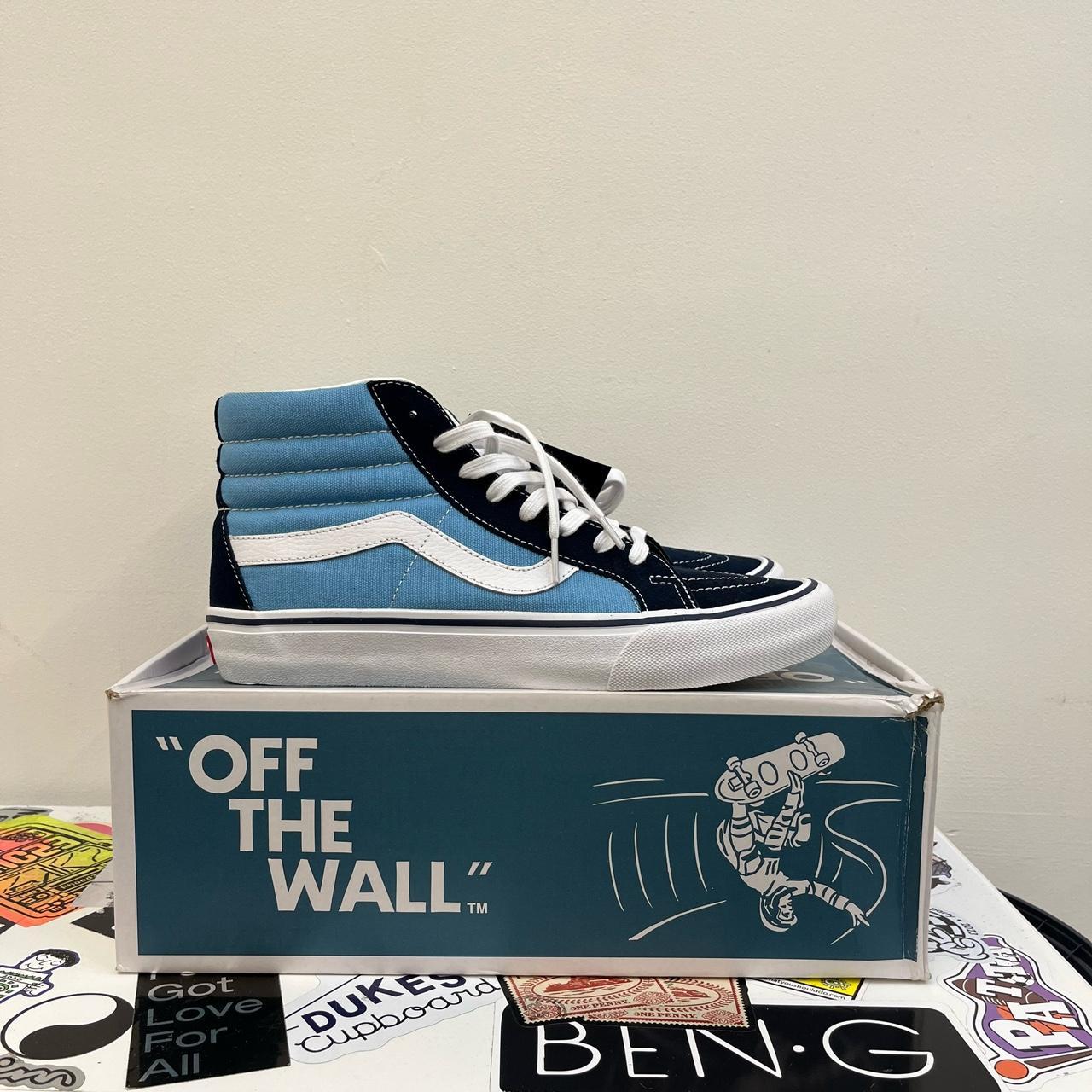 Vans SK8 Hi Pro 50th 86 navy white unworn in Depop