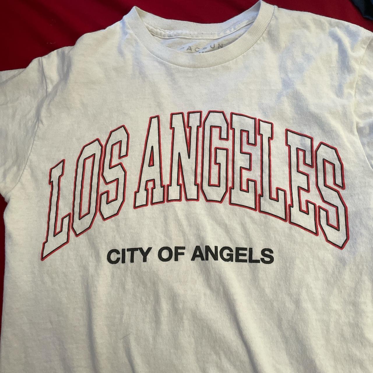 Pacsun Men's City of Angels T-Shirt in Black - Size Small