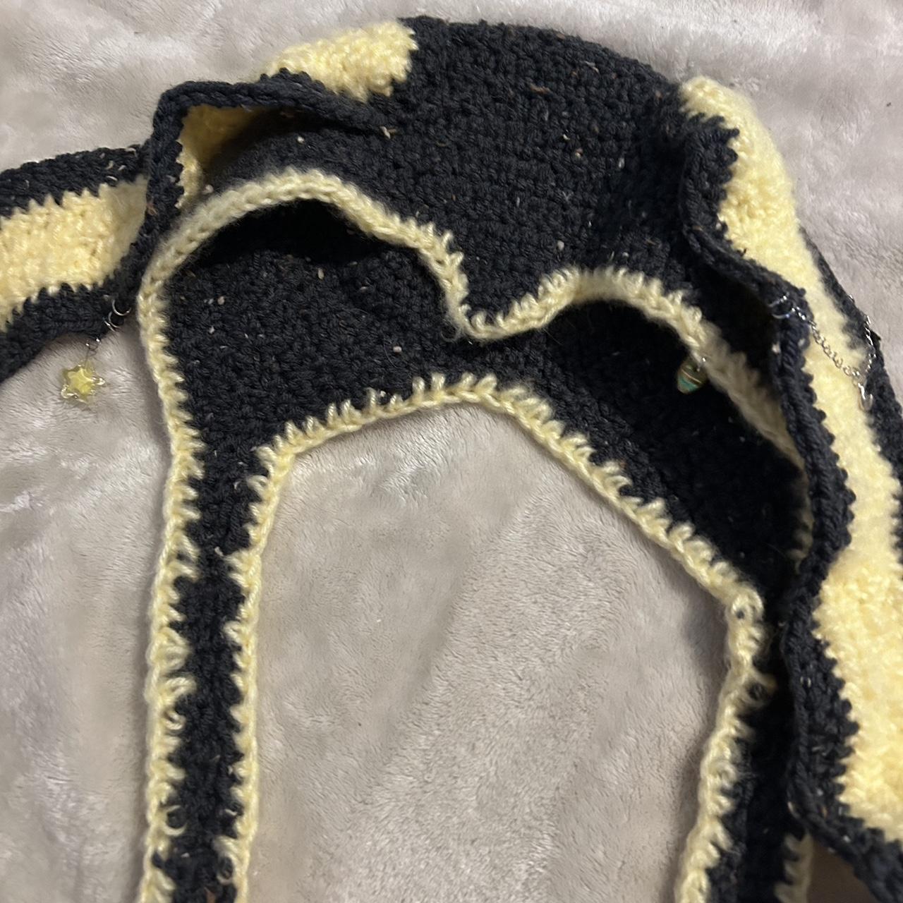 Women's Navy and Yellow Hairaccessories Depop