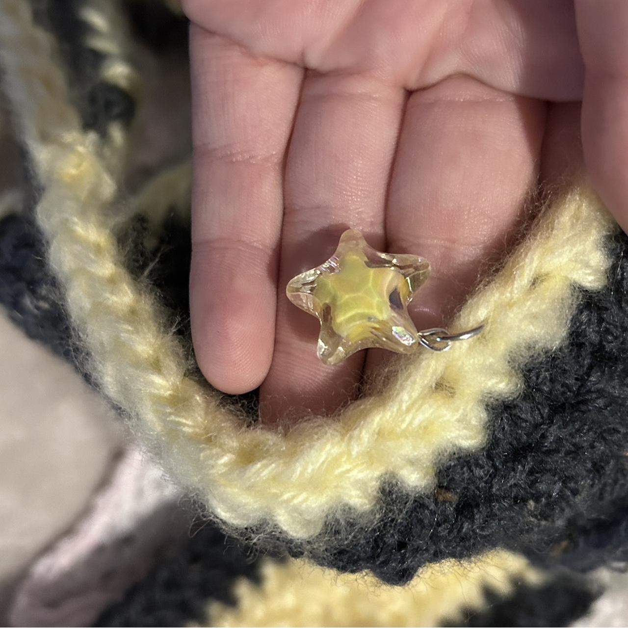 Women's Navy and Yellow Hairaccessories Depop