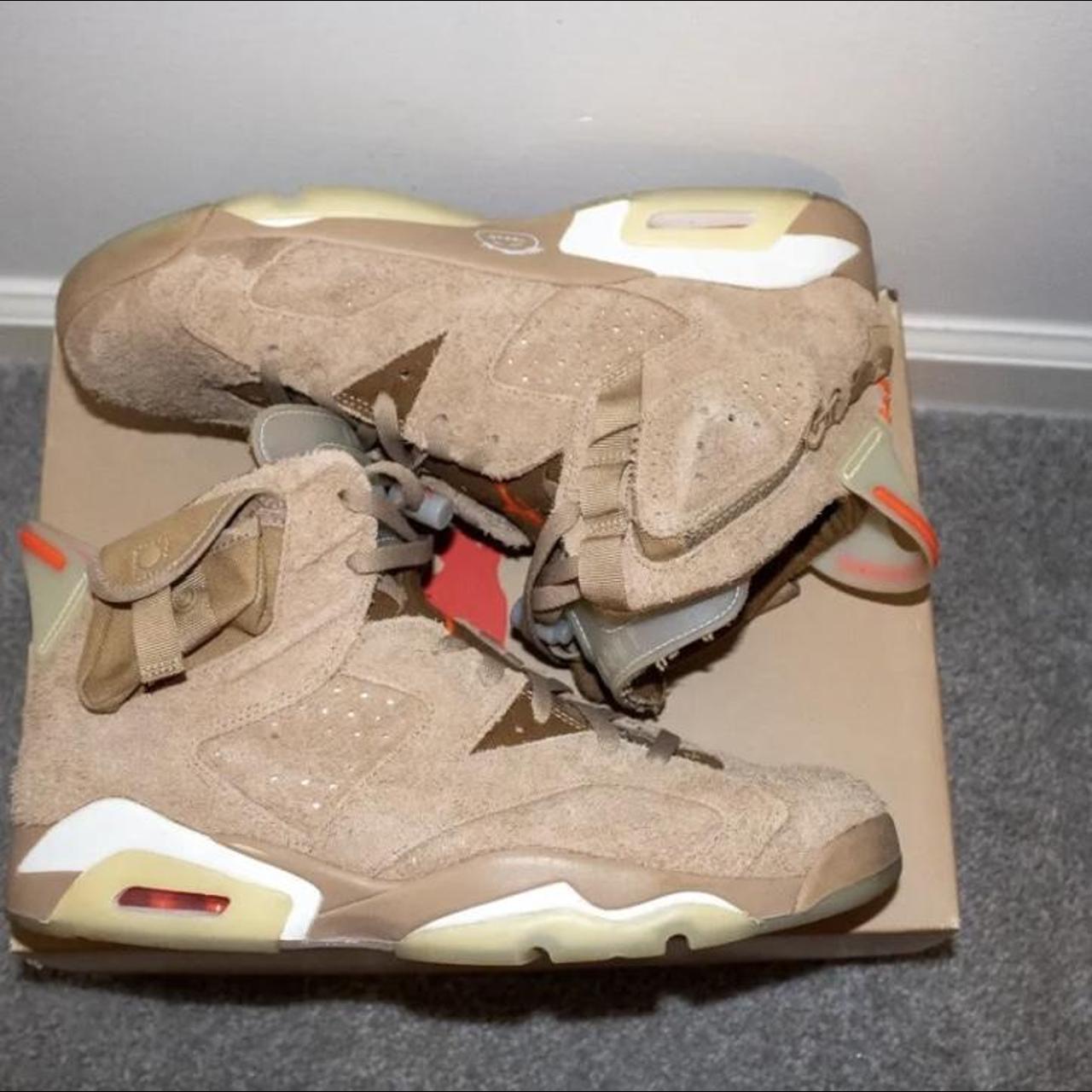 travis scott jordan 6 khaki outfit